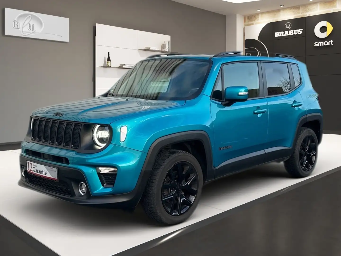 Jeep Renegade Limited 4WD Abstand Tempo. Kamera LED Blauw - 1