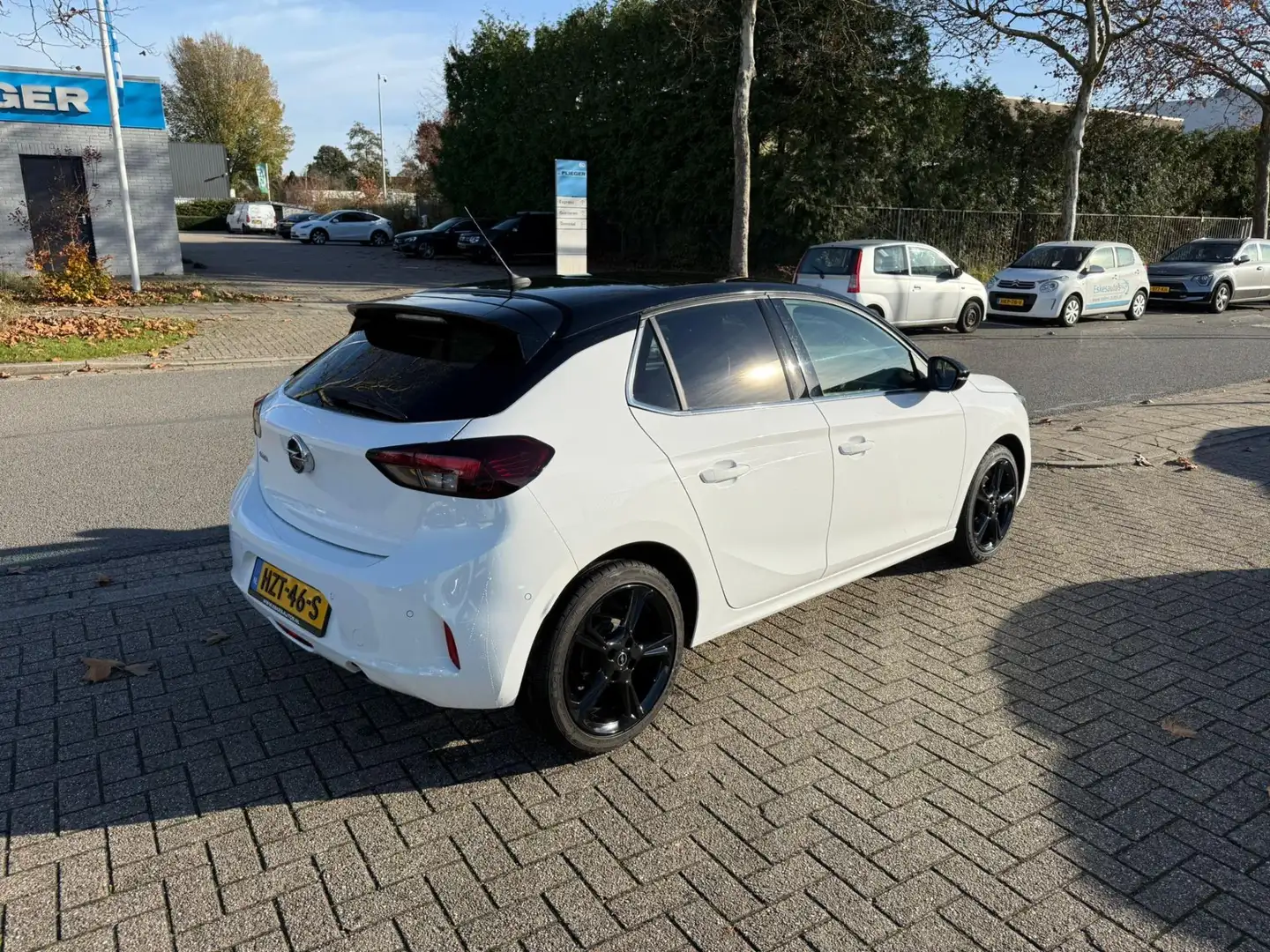 Opel Corsa 1.2 Sport Sky, Panorama, Navigatie, 12 mnd Garanti Blanc - 2