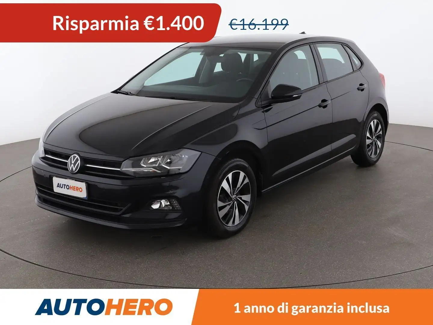 Volkswagen Polo 1.0 TSI Comfortline DSG Schwarz - 1