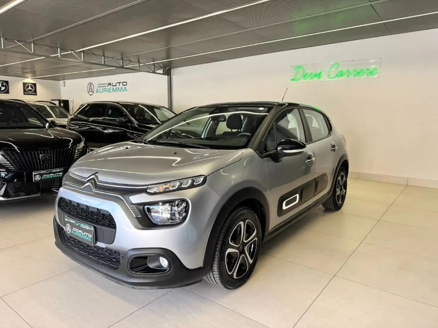 Citroen C3 1.5 BLUEHDI SHINE PACK UNICOPROPRIETARIO Grigio - 1