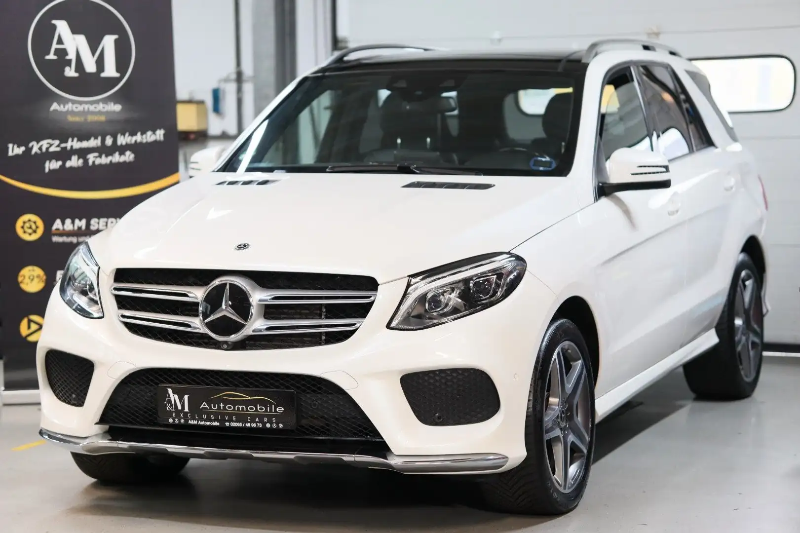 Mercedes-Benz GLE 350 d 4MATIC *AMG PAKET*PANO*DISTRONIC*360* Weiß - 1