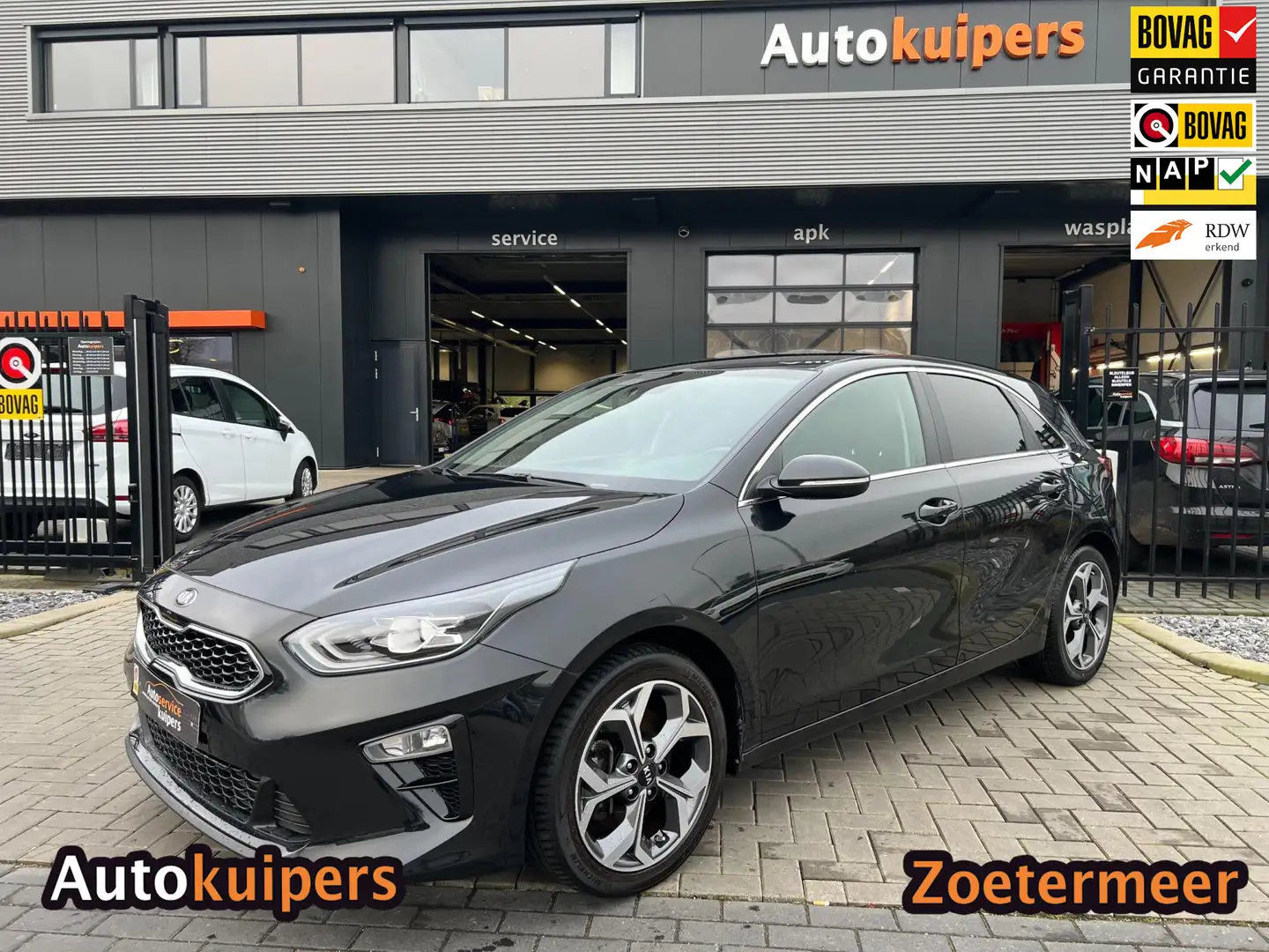 Kia Ceed / cee'd 1.0 T-GDi DynamicLine Zwart - 1