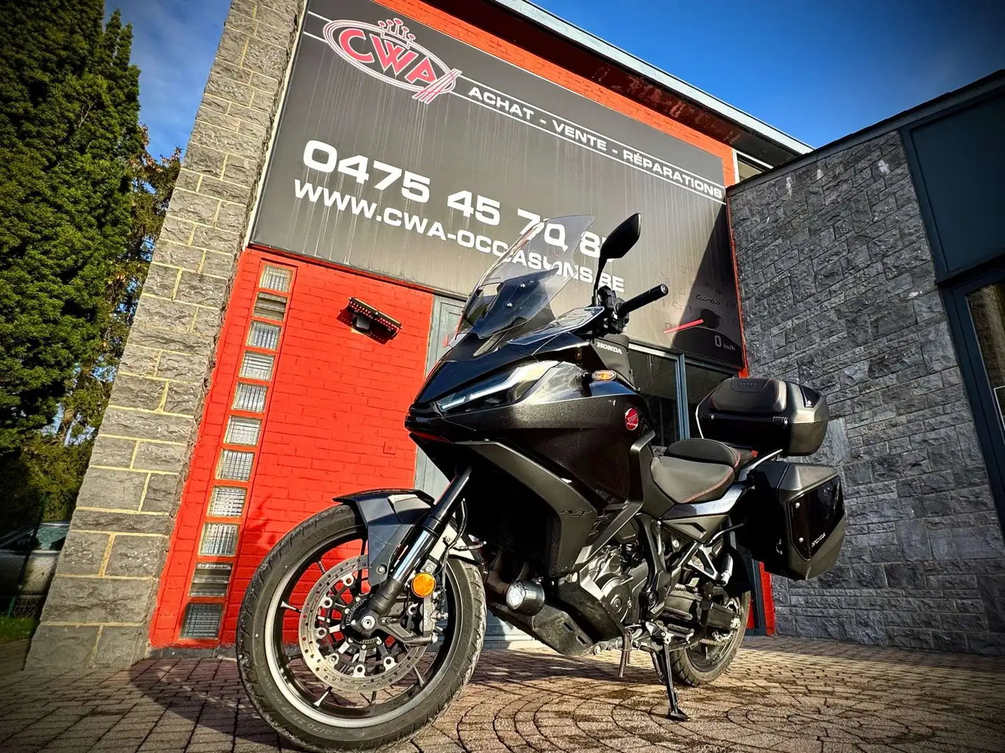 Honda NT 1100 DCT Pack touring 10619 Euros HTVA Gris - 2