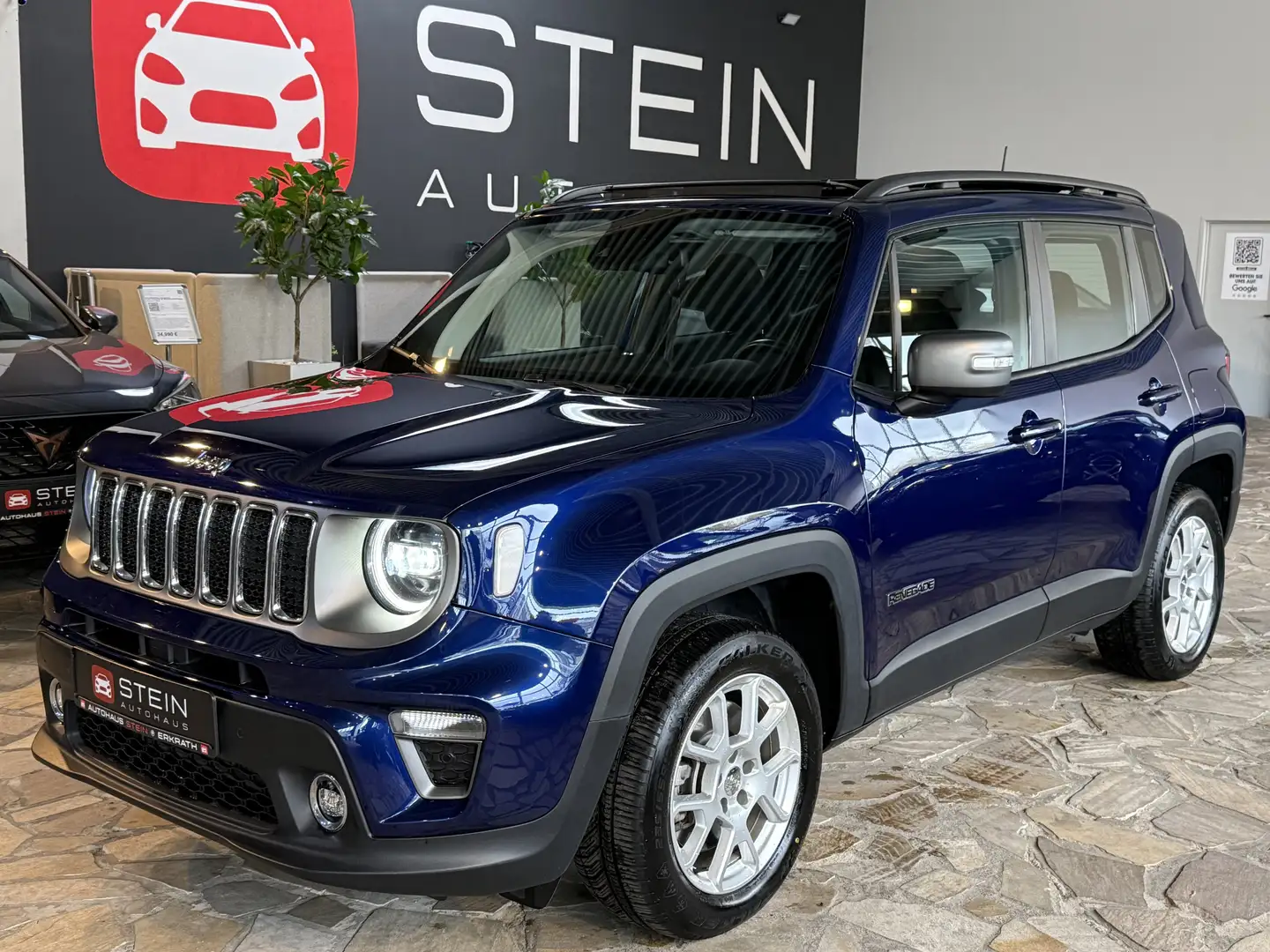 Jeep Renegade Limited Plug-In-Hybrid 4xe Panoramadach Blau - 1