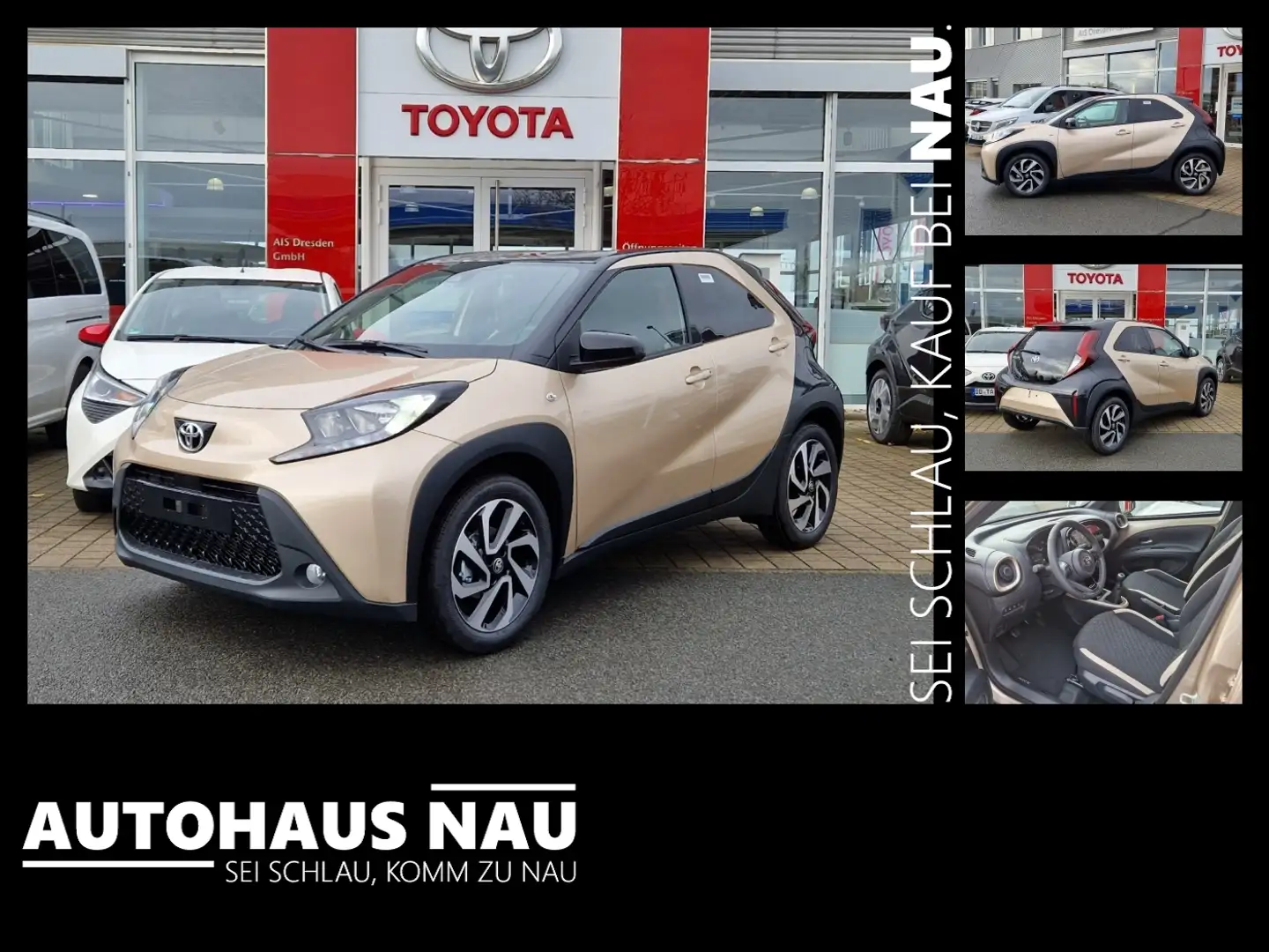 Toyota Aygo X 1,0l VVT-i Teamplayer Noir - 1