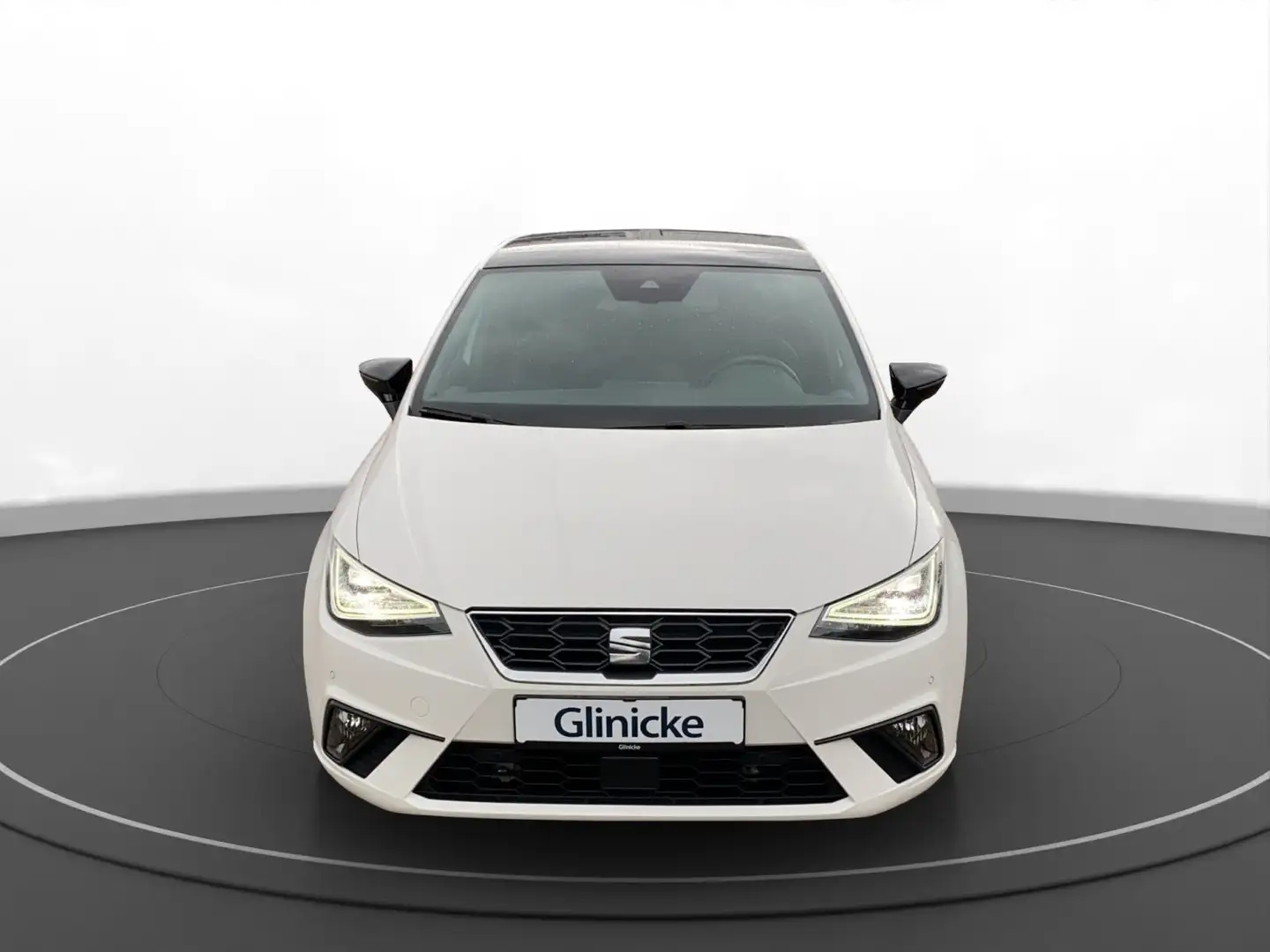 SEAT Ibiza 1.0 TSI FR PDC KAM Navi LED Blanc - 2