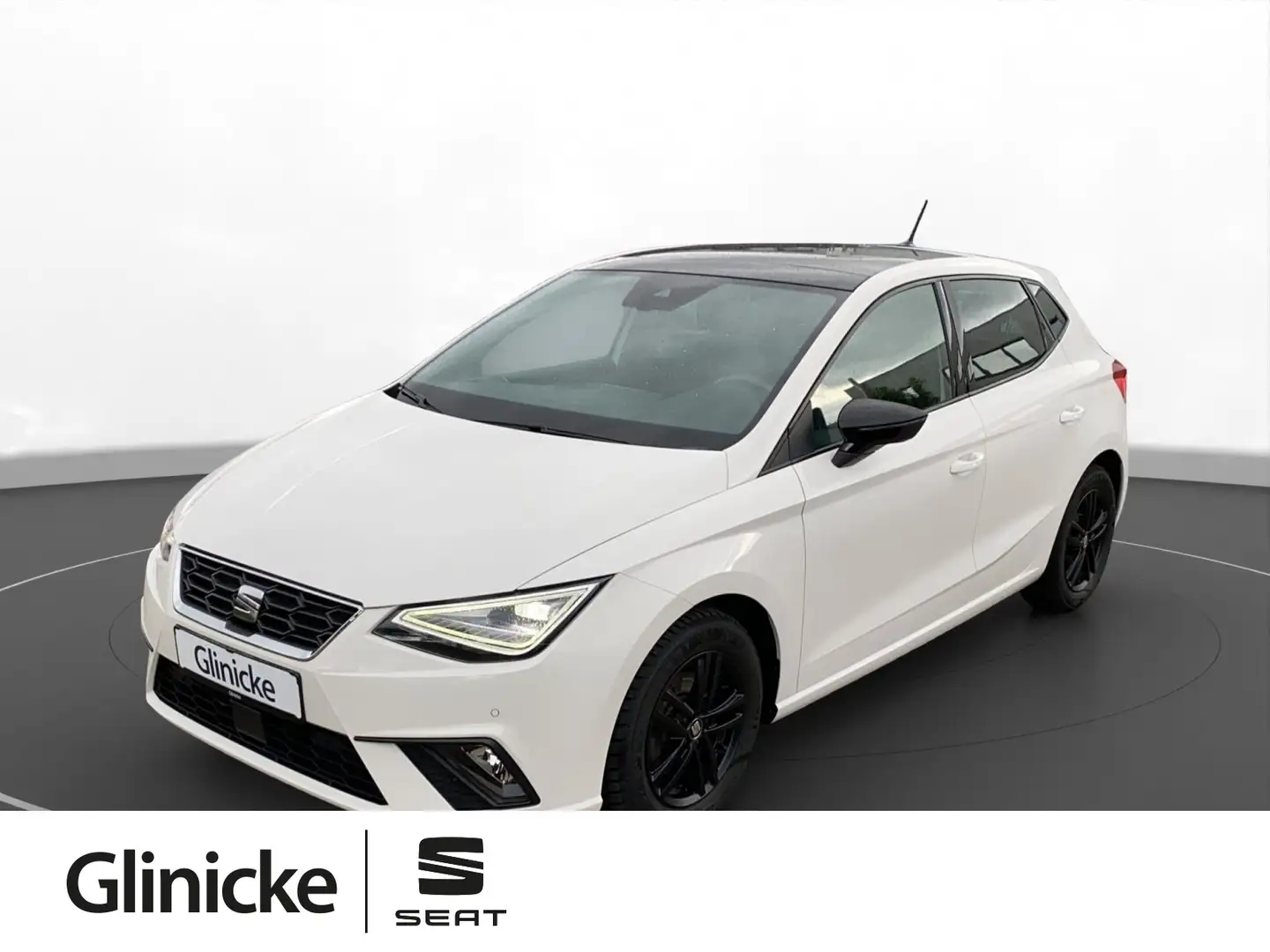 SEAT Ibiza 1.0 TSI FR PDC KAM Navi LED Blanc - 1
