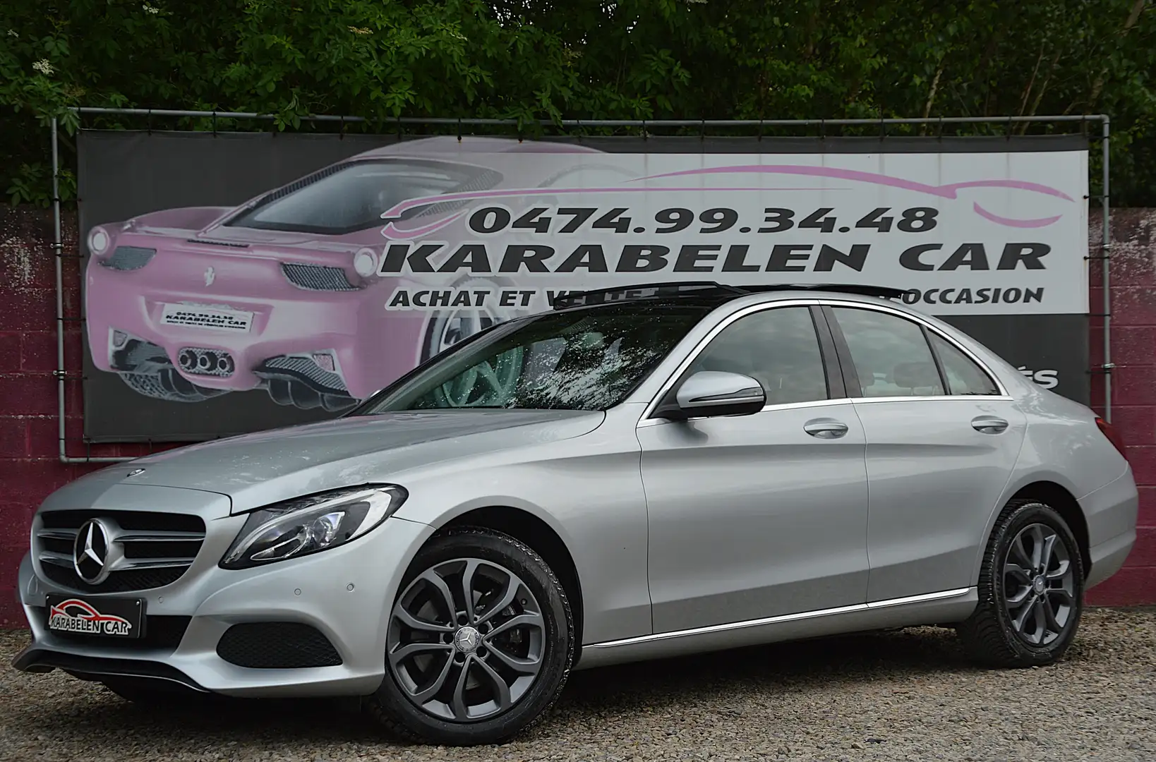 Mercedes-Benz C 220 d4-Matic BOITE AUT PANO OUV NAV CAM 85.634KM Grau - 1