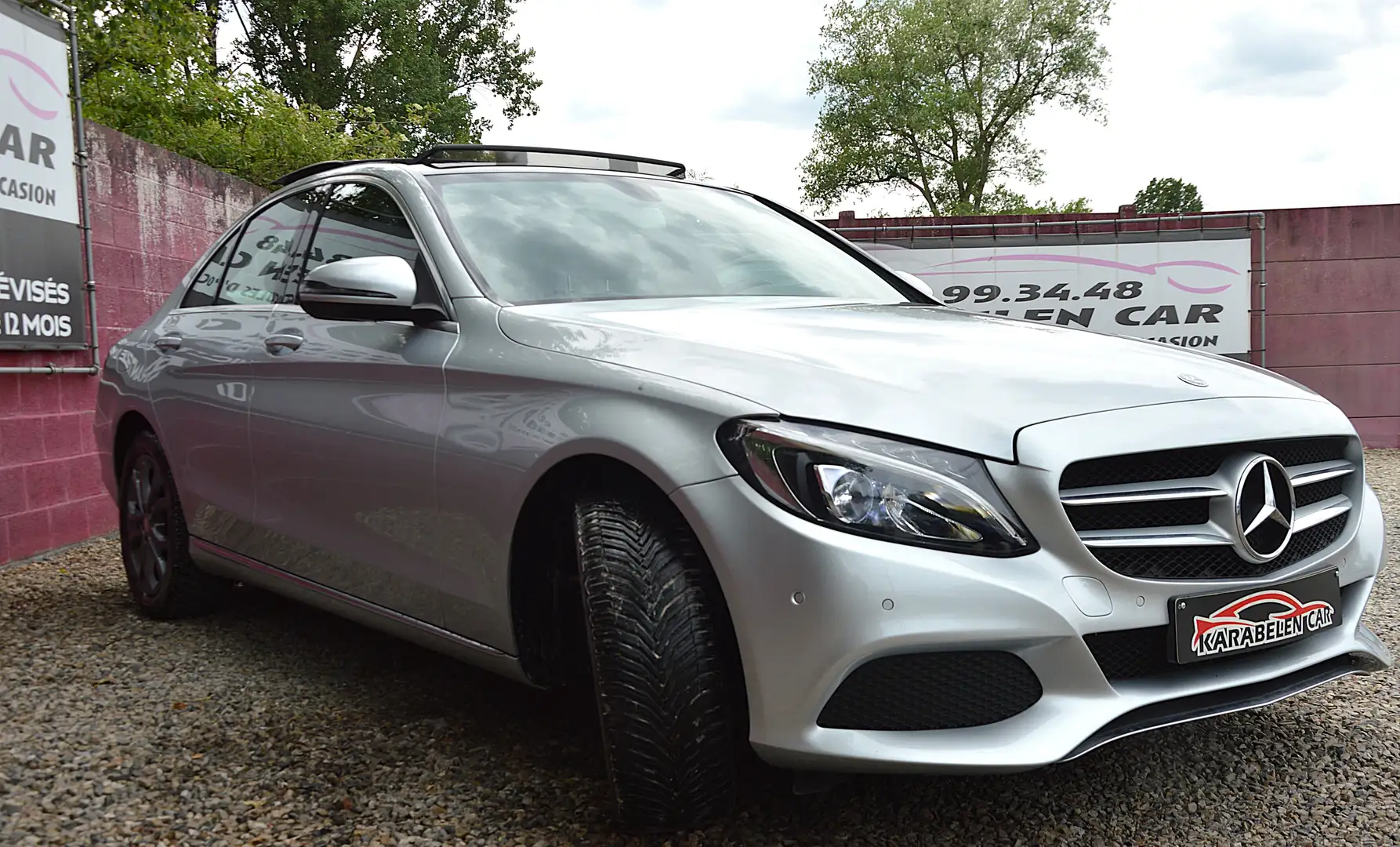 Mercedes-Benz C 220 d4-Matic BOITE AUT PANO OUV NAV CAM 85.634KM Grau - 2