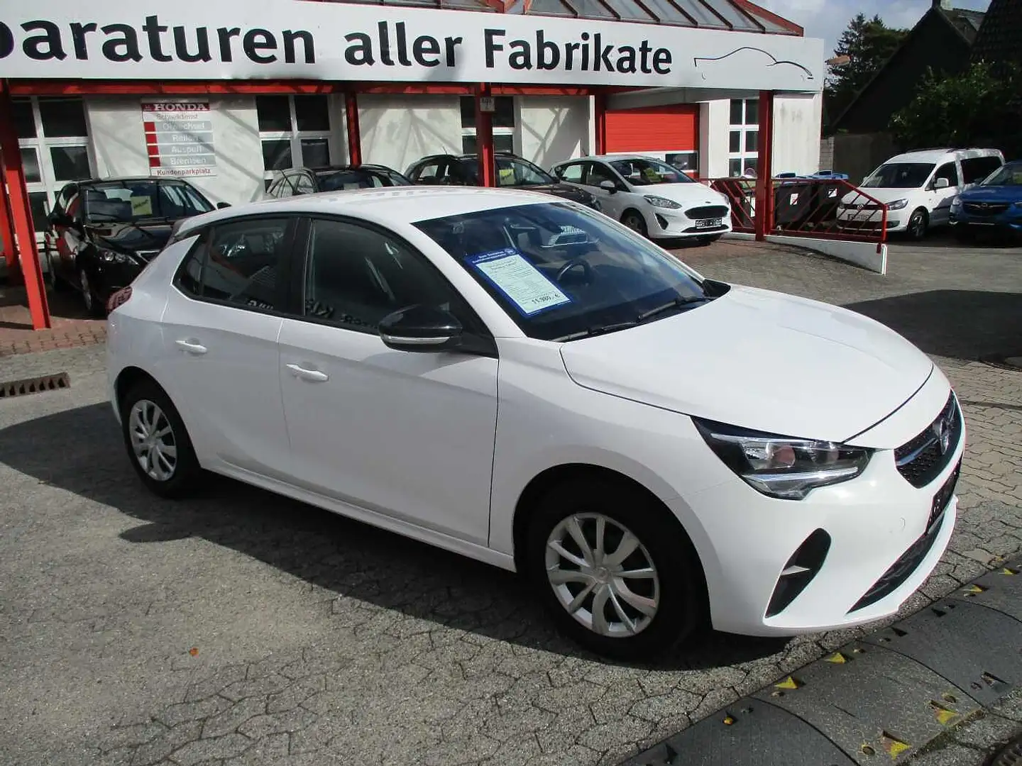 Opel Corsa 1.2 Edition *Klima*Tempomat*Scheckheft Blanc - 1