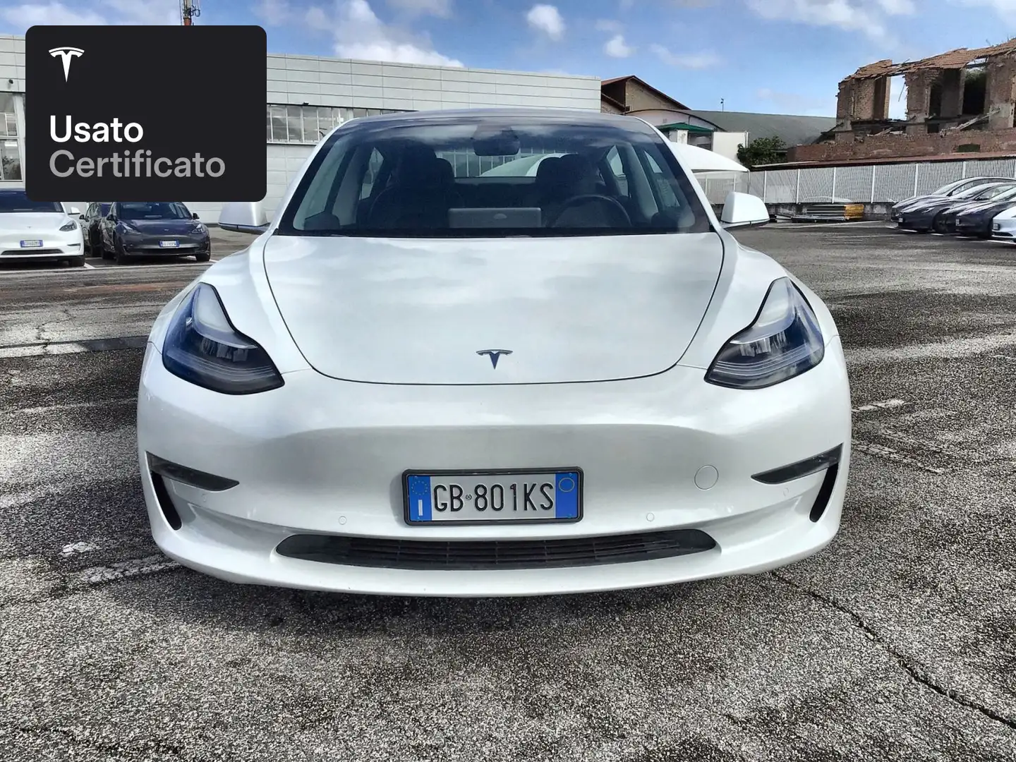 Tesla Model 3 Long Range AWD Blanc - 2