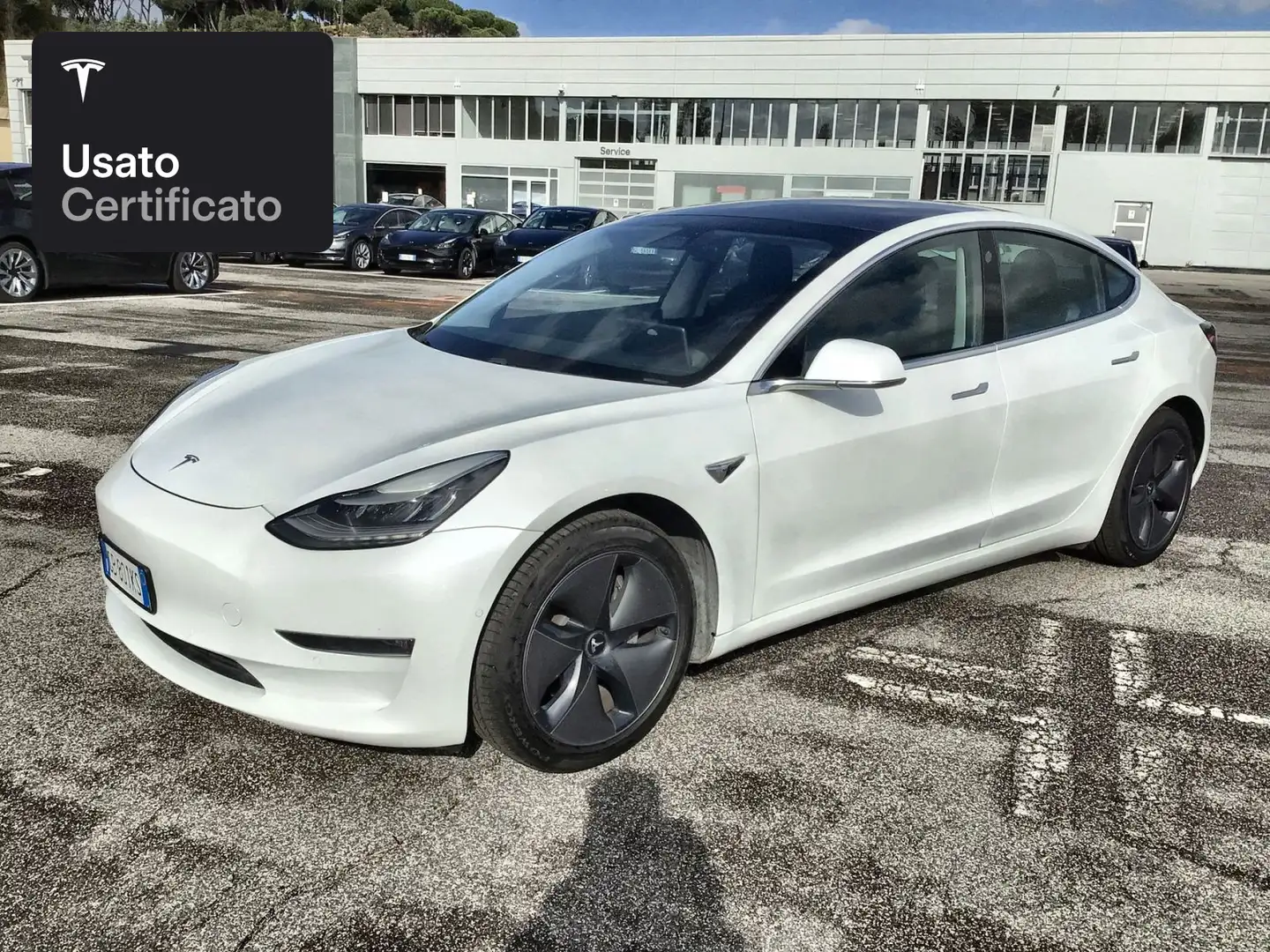 Tesla Model 3 Long Range AWD Blanc - 1