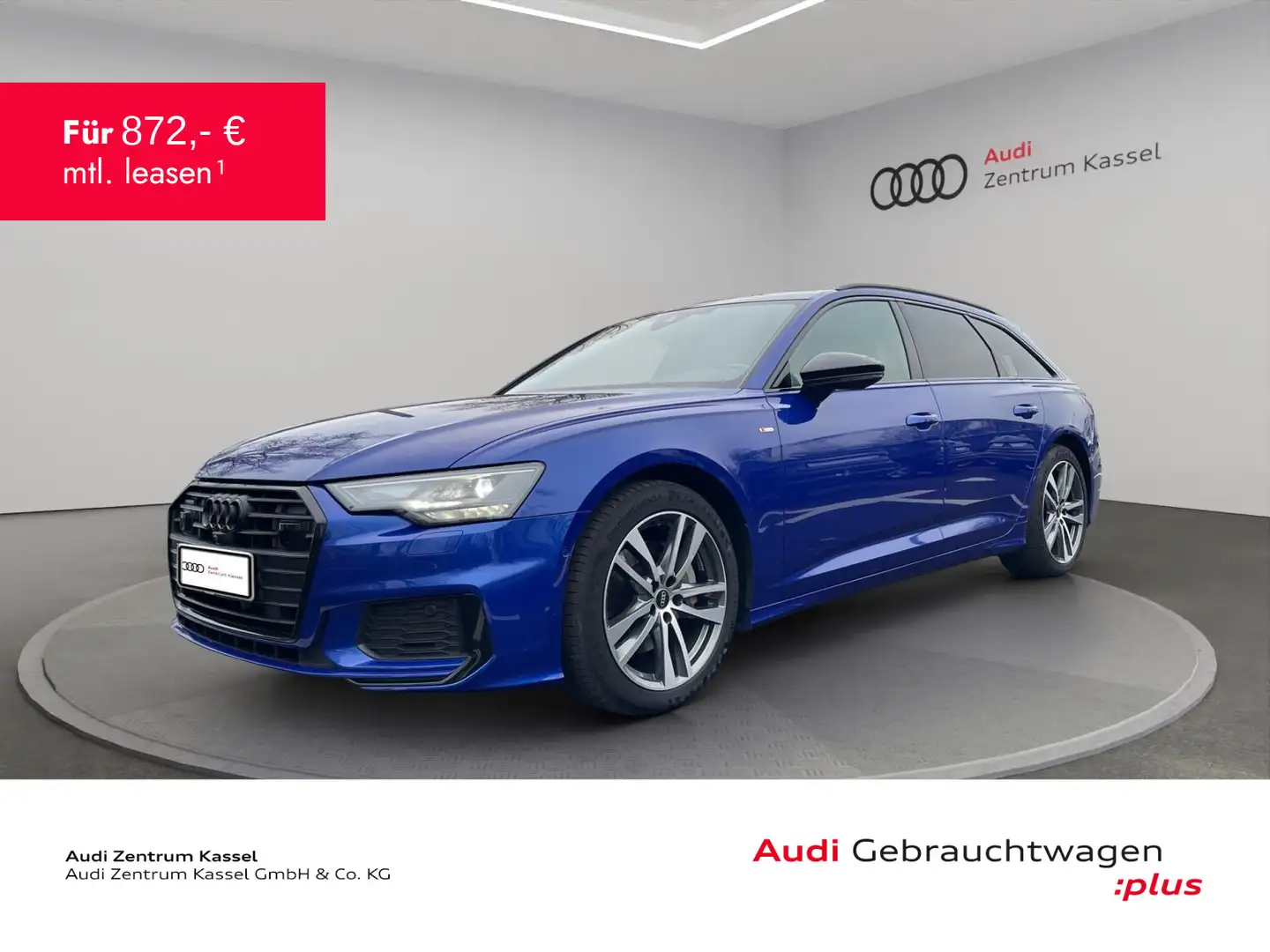 Audi A6 45 TDI quattro S line LED Pano HuD 360° Blau - 1