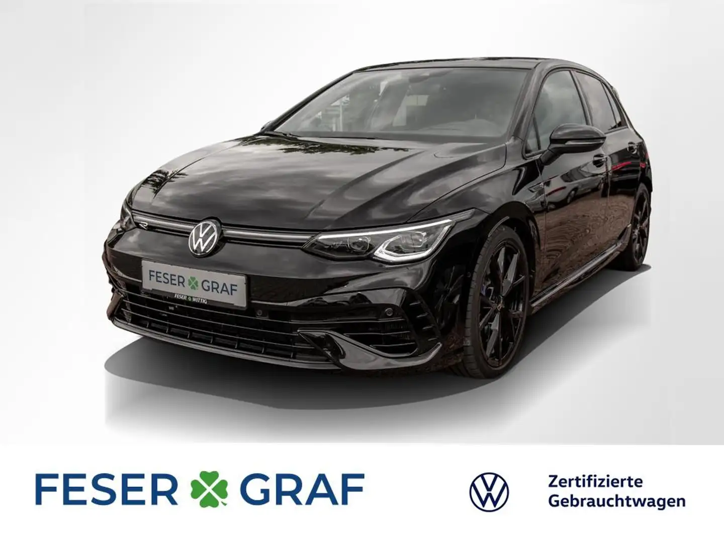 Volkswagen Golf R Performance 4M DSG/AKRA/HUD/SITZLÜF/ACC Noir - 1