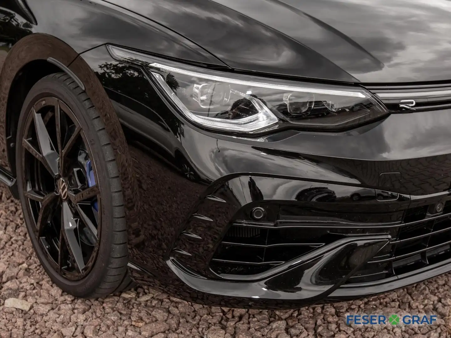 Volkswagen Golf R Performance 4M DSG/AKRA/HUD/SITZLÜF/ACC Noir - 2