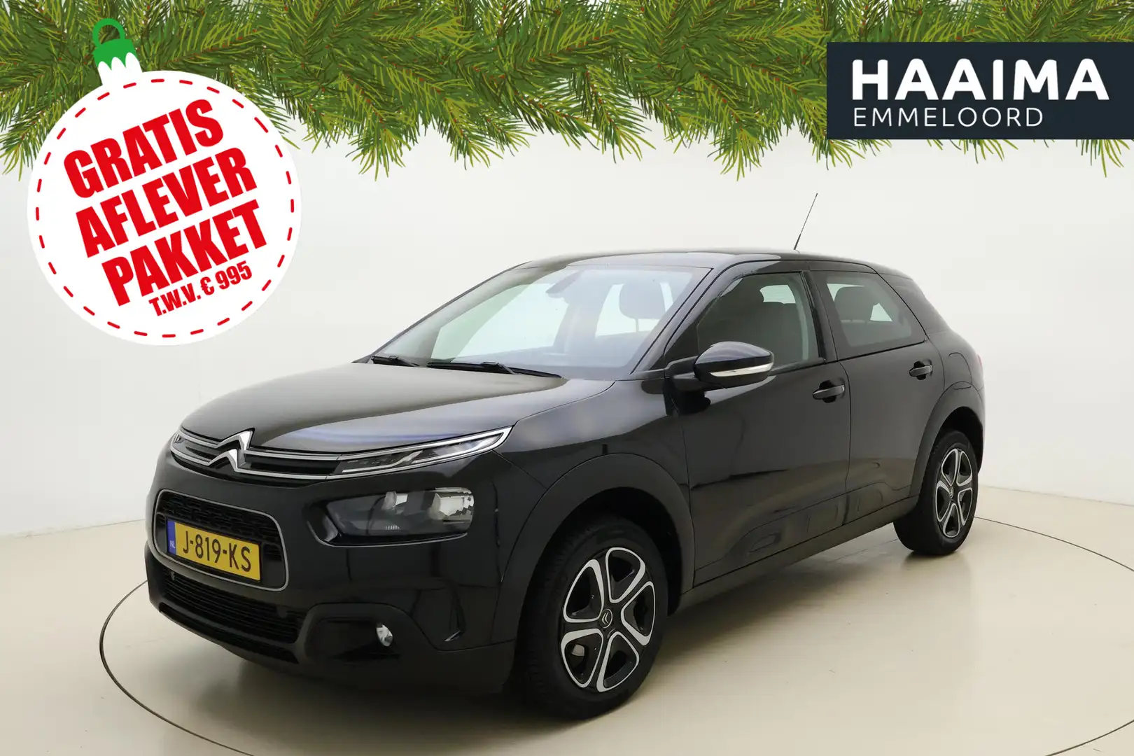 Citroen C4 Cactus 1.2 PureTech 110pk Feel | Climate control | Parkee Schwarz - 1