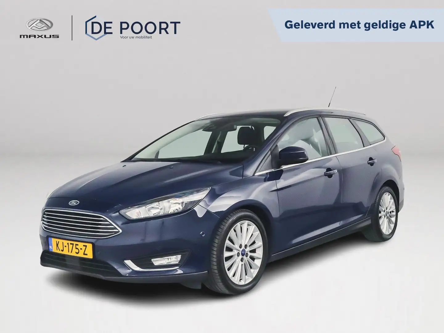 Ford Focus Wagon TDCI Titanium | Trekhaak Azul - 1