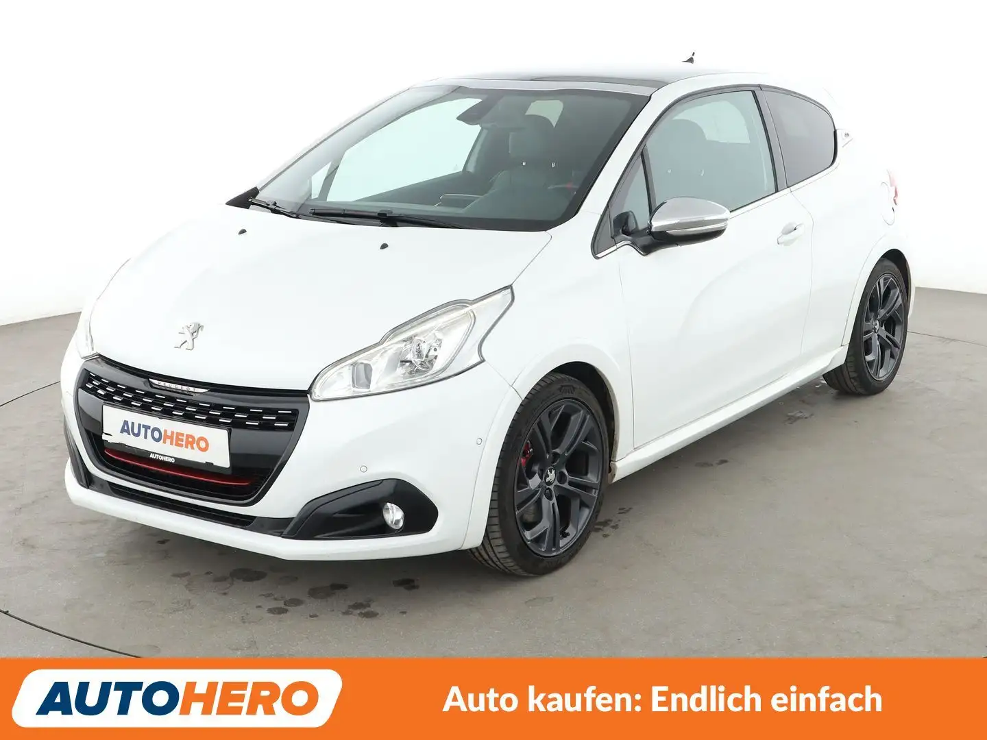 Peugeot 208 1.6 THP GTi *NAVI*TEMPO*CAM*PDC*SHZ* Weiß - 1