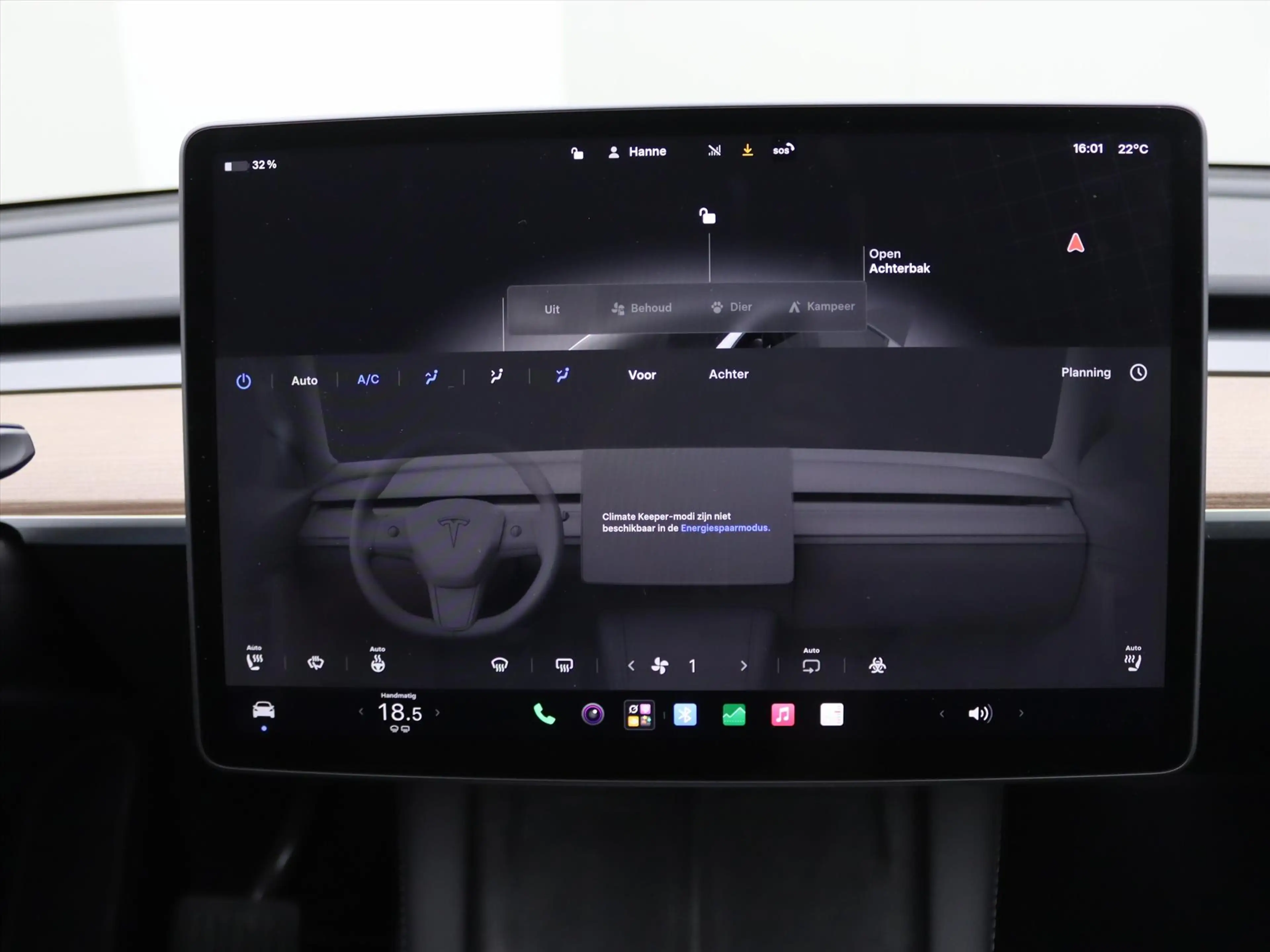 Tesla Model Y Long Range AWD 75kWh 351pk 91.8% SoH [ TREKHAAK+AM — photo 30