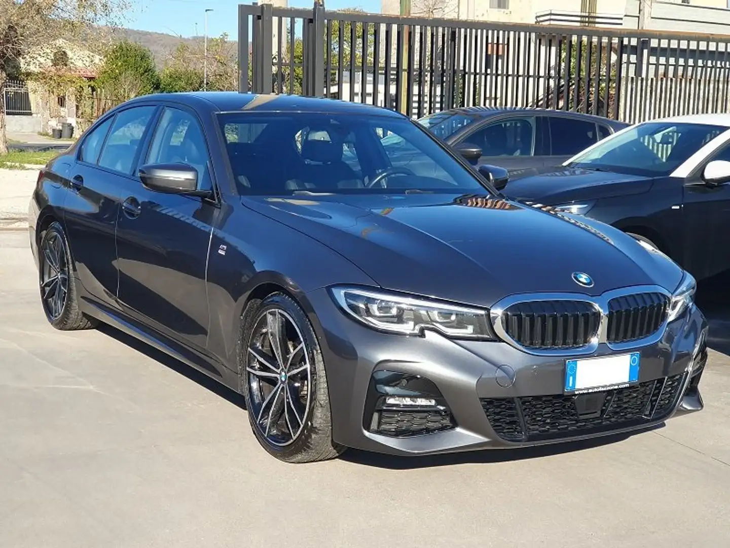 BMW 320 d 190CV Auto M SPORT LED NAVI 8.8" PELLE PARK CAM Grigio - 1