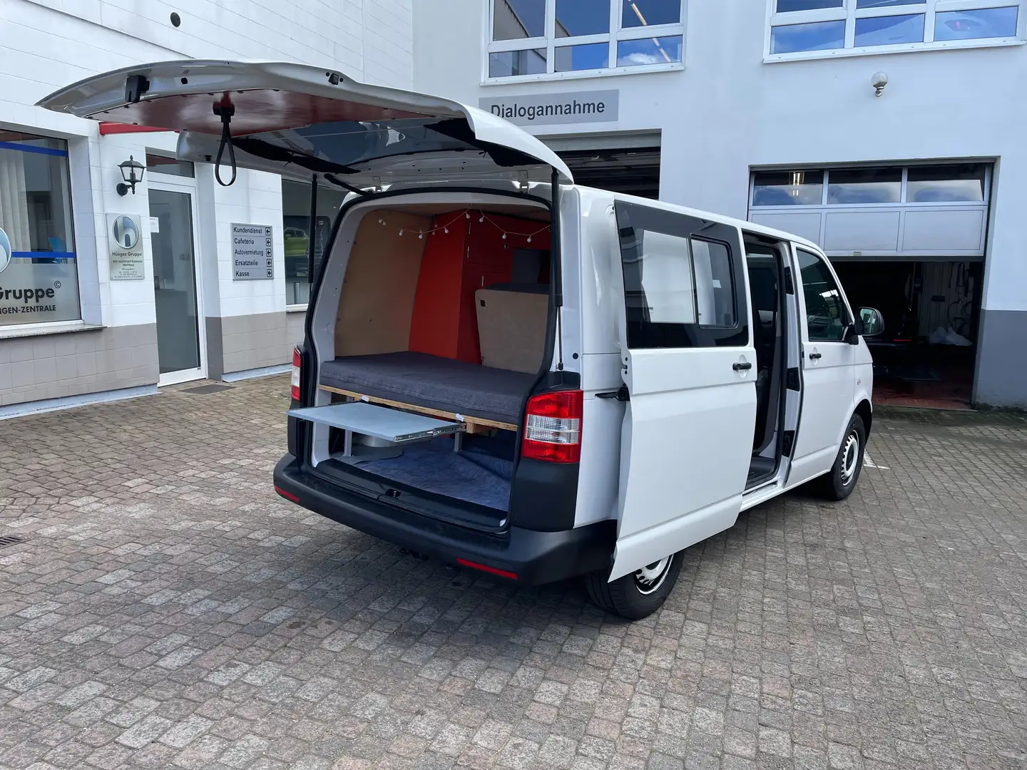 Volkswagen T5 Transporter Kasten CAMPING-UMBAU Weiß - 2