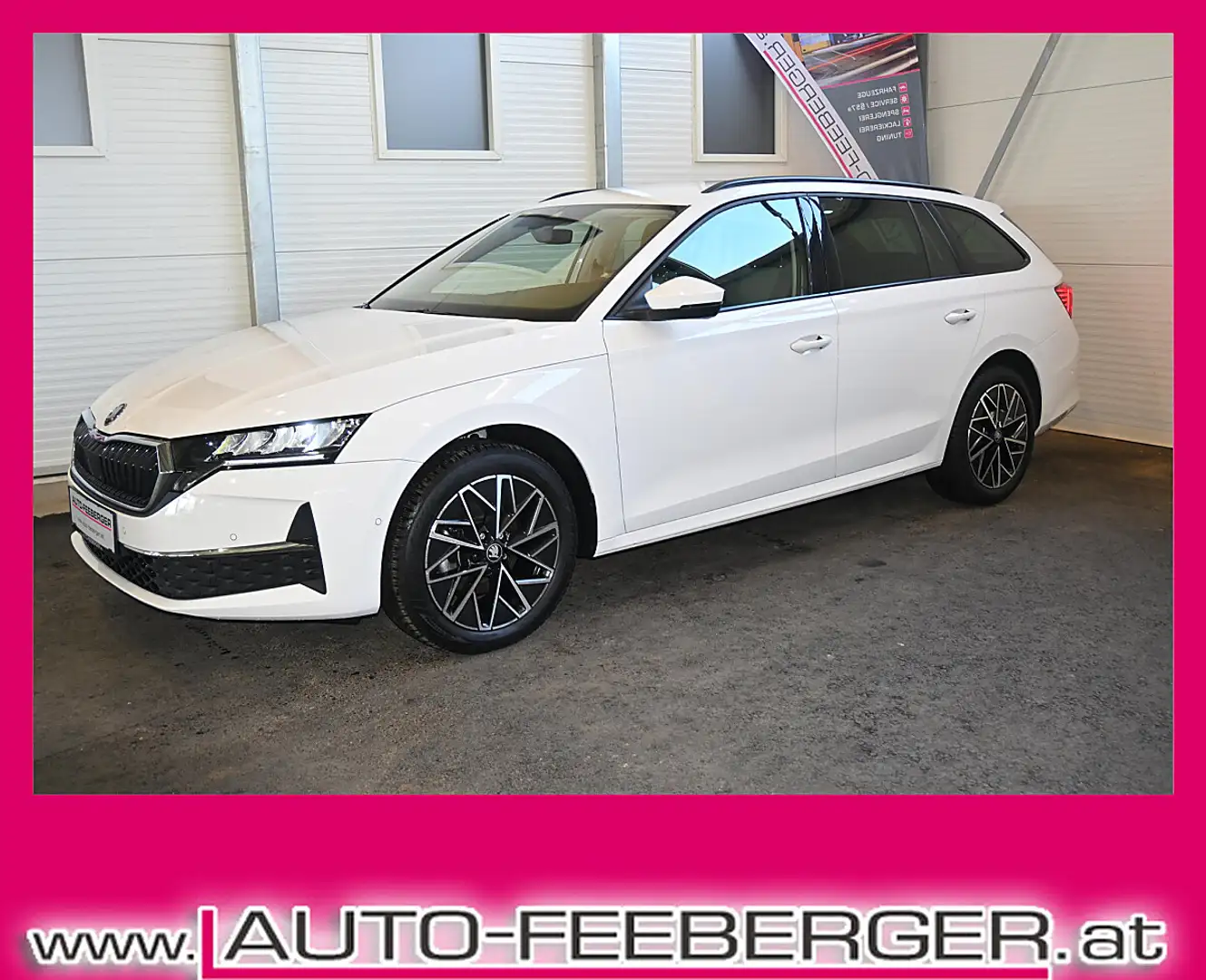 Skoda Octavia Combi 1,5 TSI mHEV Selection  LED,NAVI,Winterpa... Weiß - 1