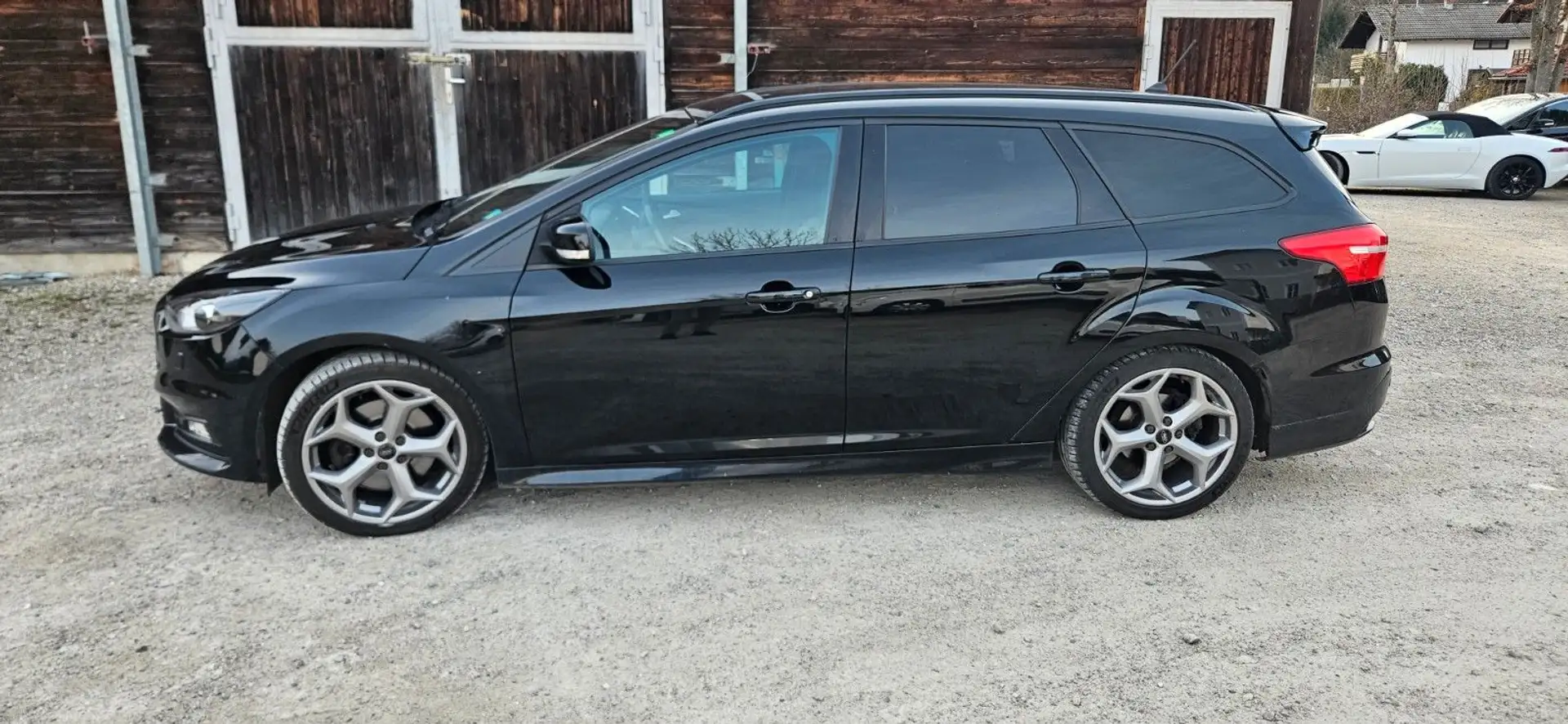 Ford Focus Turnier ST,Leder mit Recaro,BiXe,ATM 65tkm Schwarz - 1
