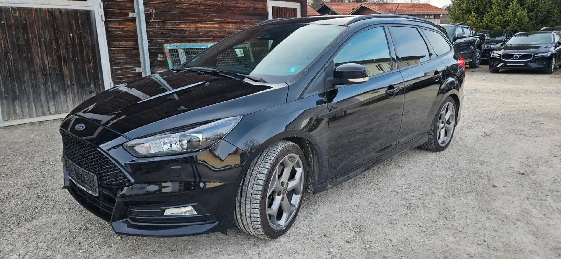 Ford Focus Turnier ST,Leder mit Recaro,BiXe,ATM 65tkm Schwarz - 2