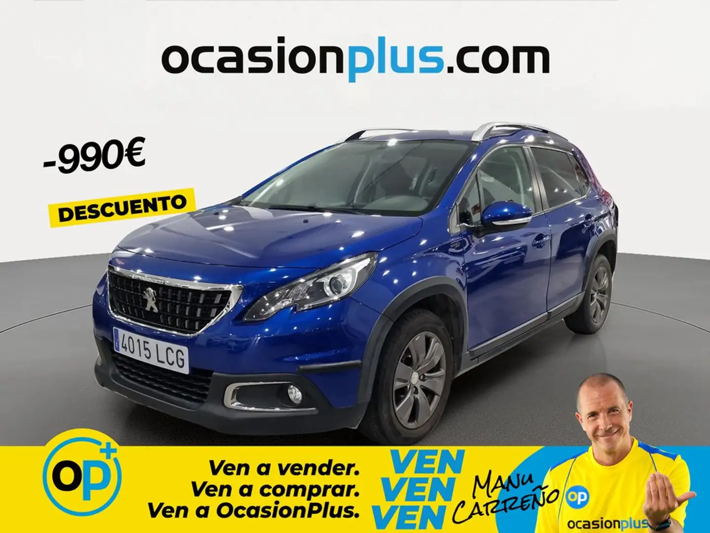 Peugeot 2008 1.2 PureTech S&S Signature 110 Azul - 1