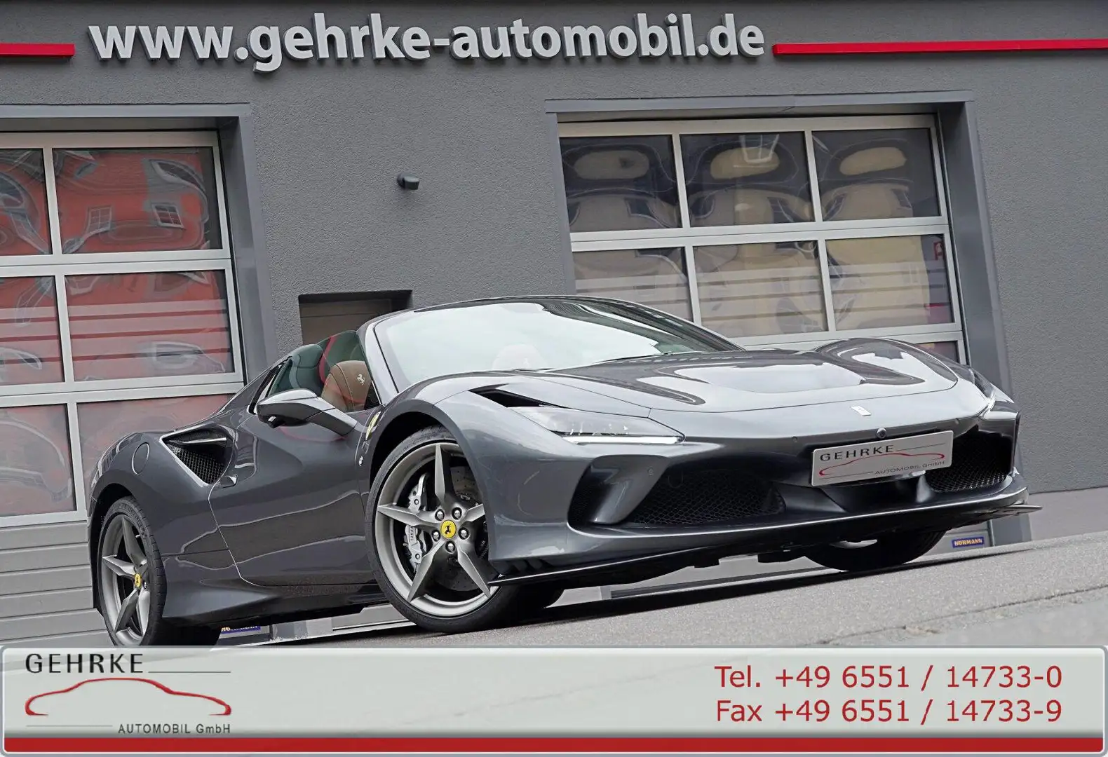 Ferrari F8 Spider F8 Spider*1.Hand,Unfallfrei,Daytona,Lift,Carbon* Grijs - 1