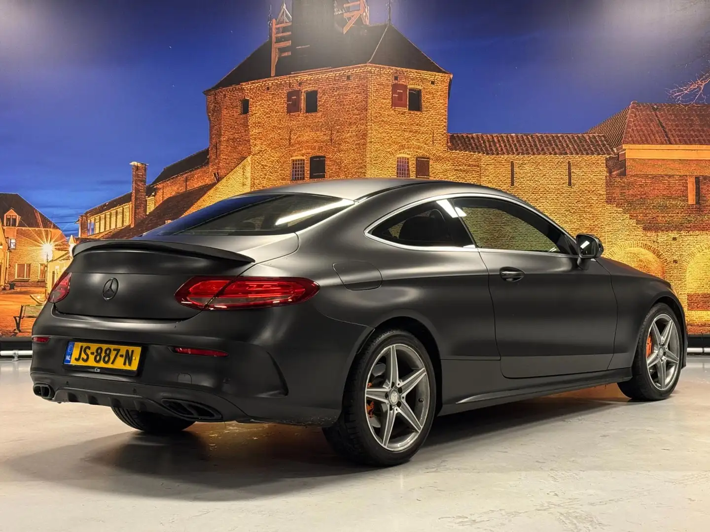 Mercedes-Benz C 180 Coupé Prestige AMG Aut Camera LED Noir - 2