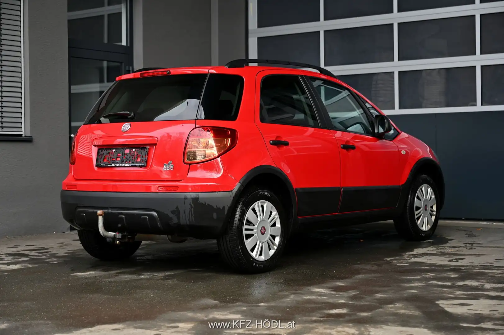 Fiat Sedici 1.6 16V Dynamic 4x4 Rojo - 2