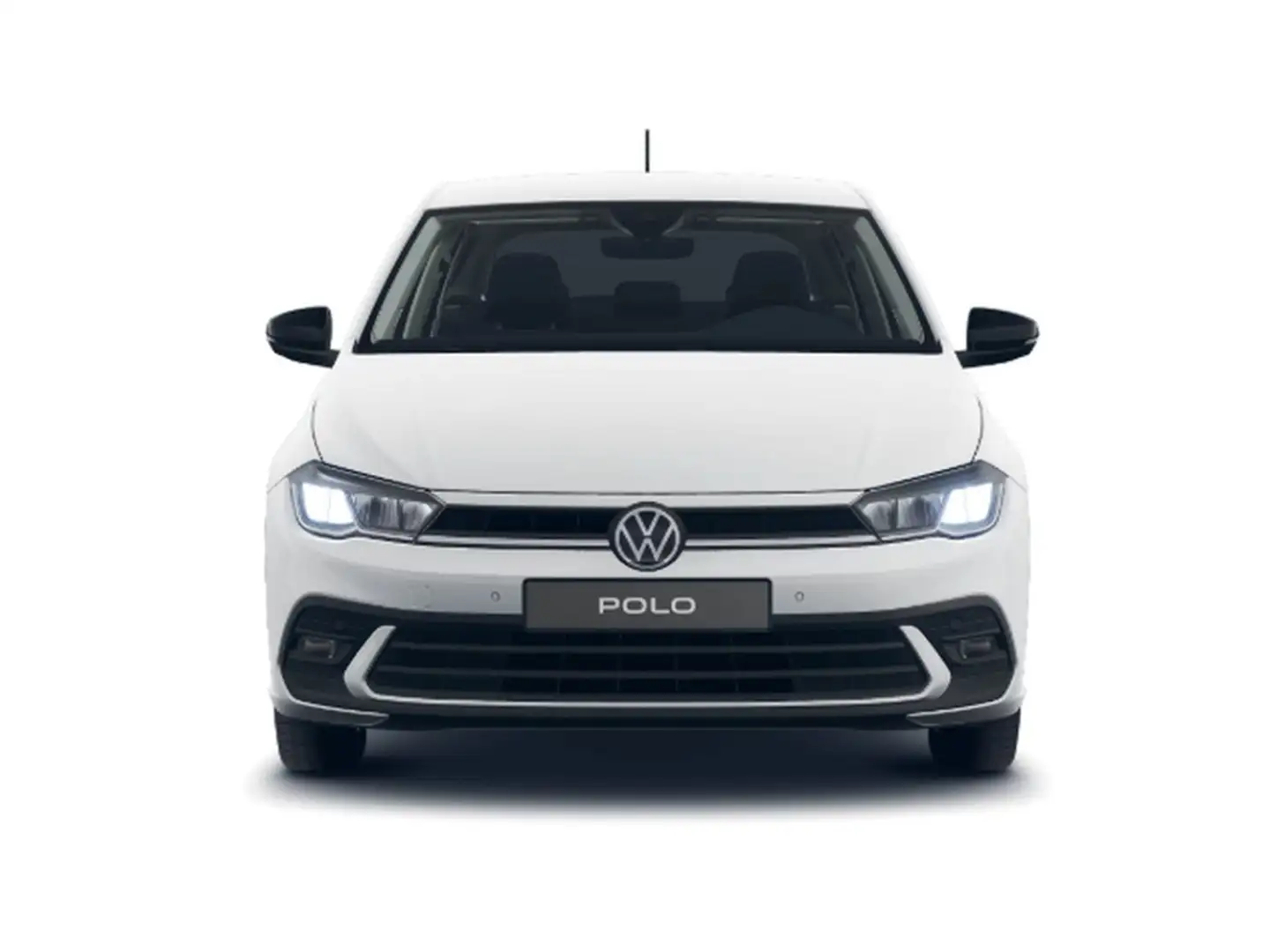 Volkswagen Polo VI 1.0 TSI Navi*SHZ*ACC*LED Goal Blanc - 2