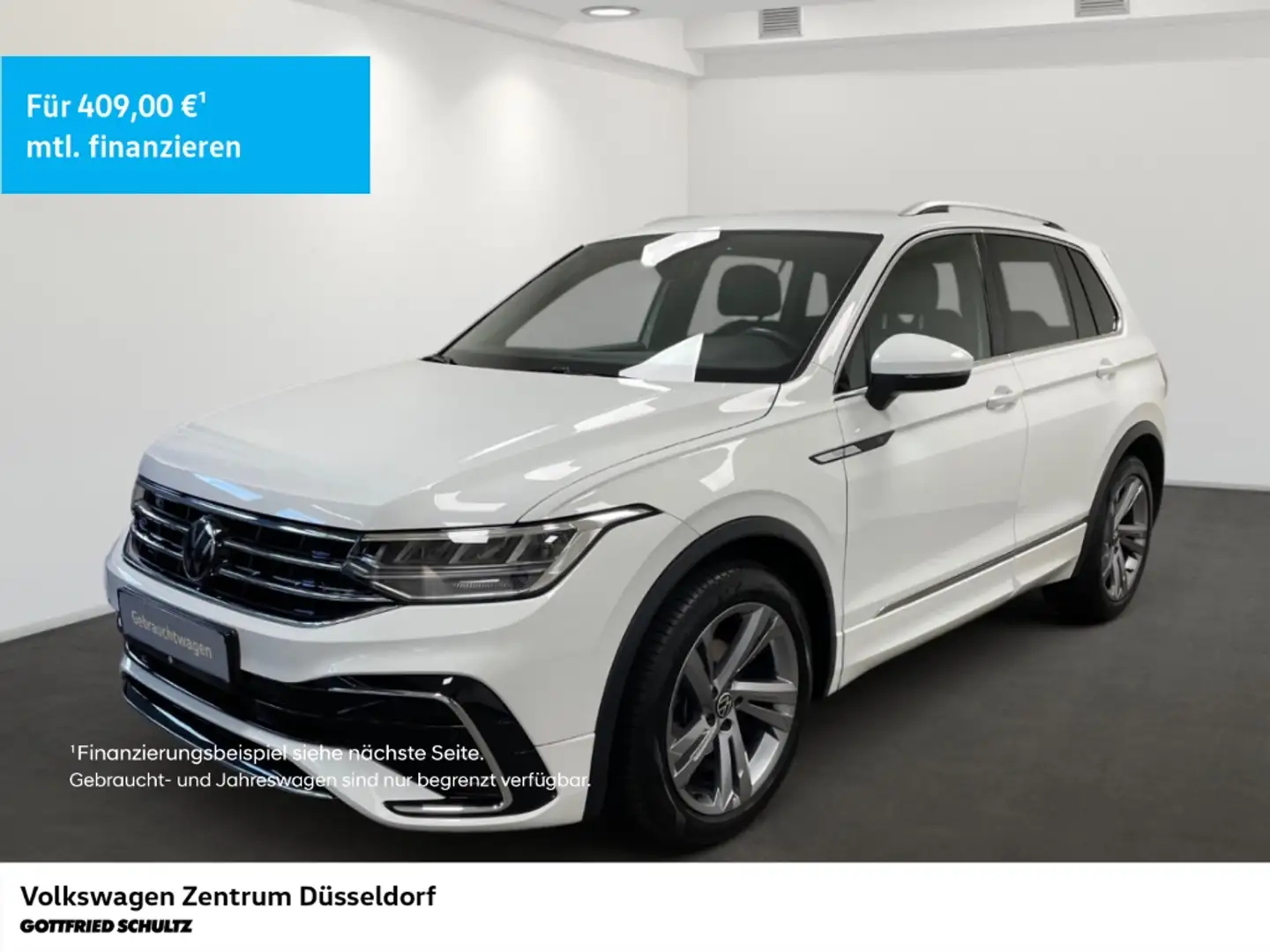 Volkswagen Tiguan R-Line 1.5 TSI DSG Rückfahrkamera Weiß - 1