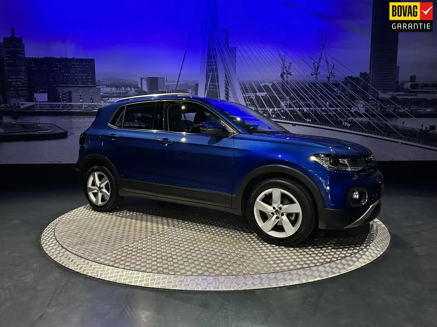 Volkswagen T-Cross 1.0 TSI Style *Navi*Appconnect*Led*Camera* Blauw - 1