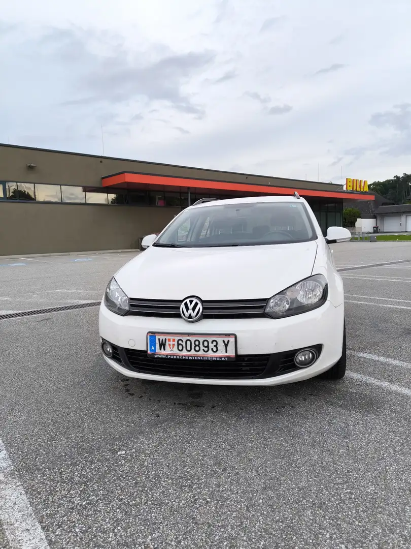 Volkswagen Golf Variant 1.6 TDI BlueMotion Technology Trendline Weiß - 1