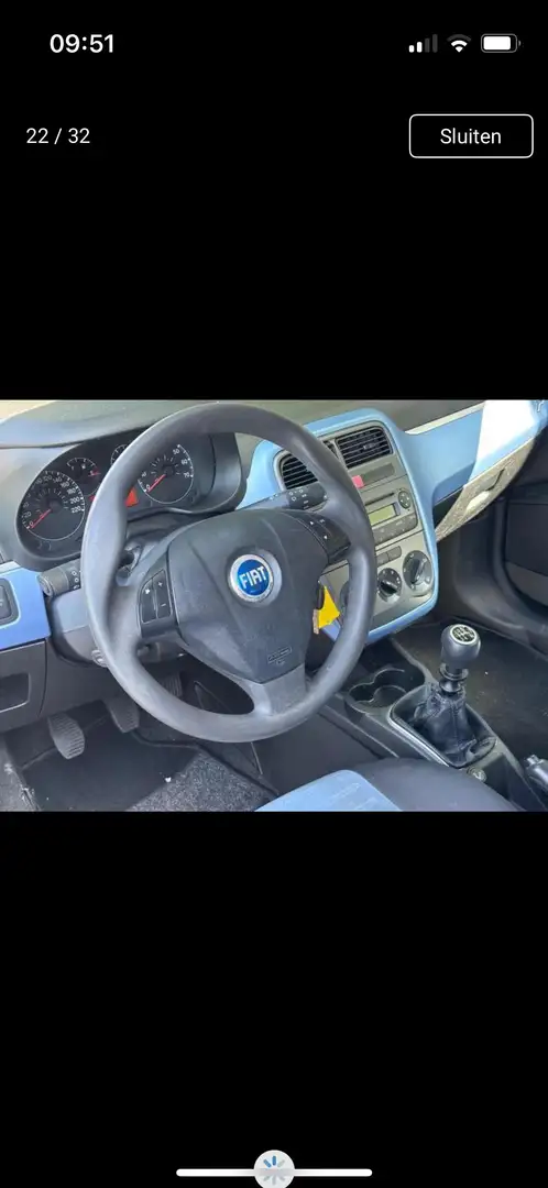 Fiat Punto 1.2 Edizione Cool Czarny - 1
