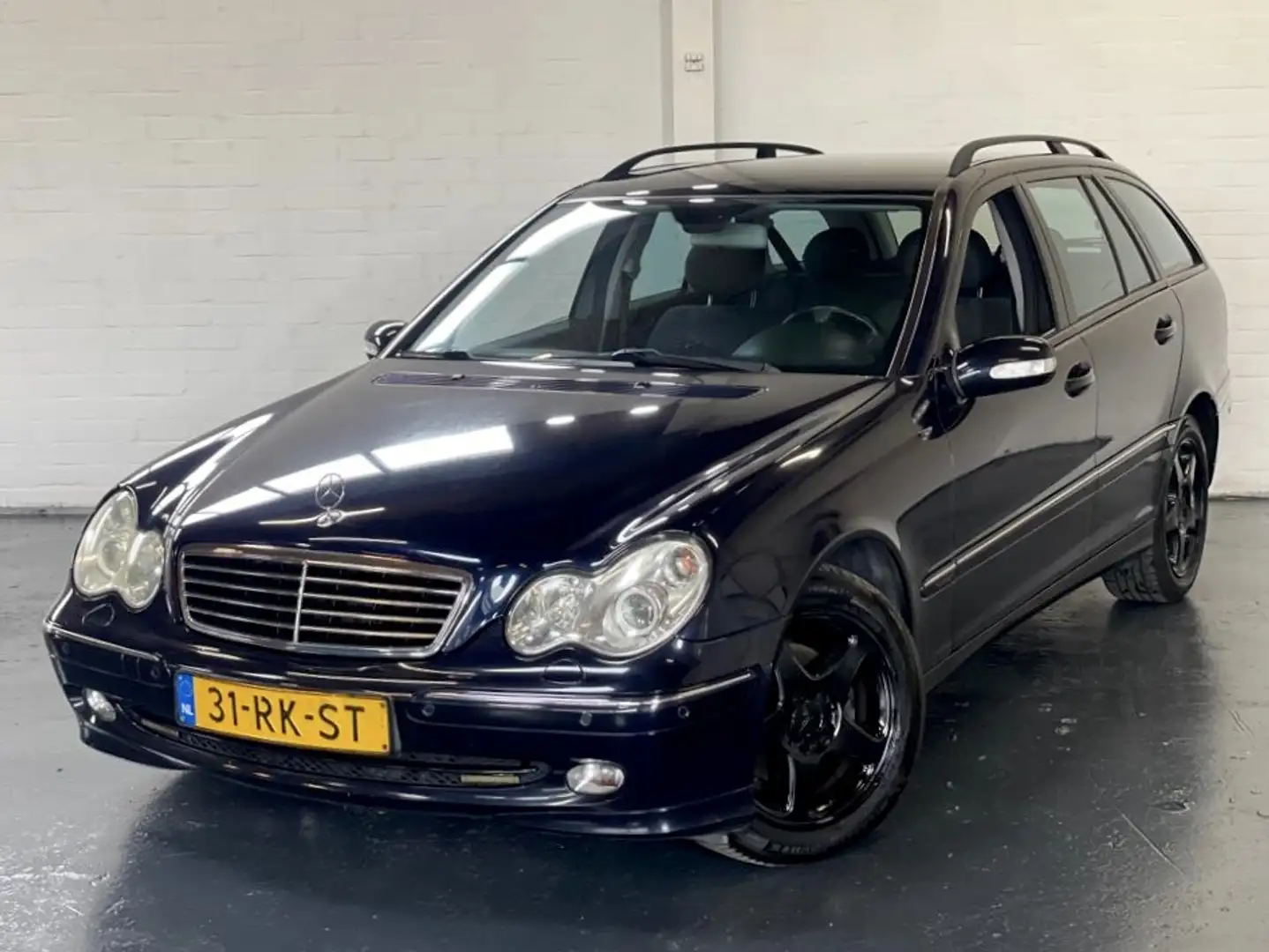 Mercedes-Benz C 200 Combi K. Elegance |Clima |CruiseC |Nieuwe Apk |Nap Blauw - 2