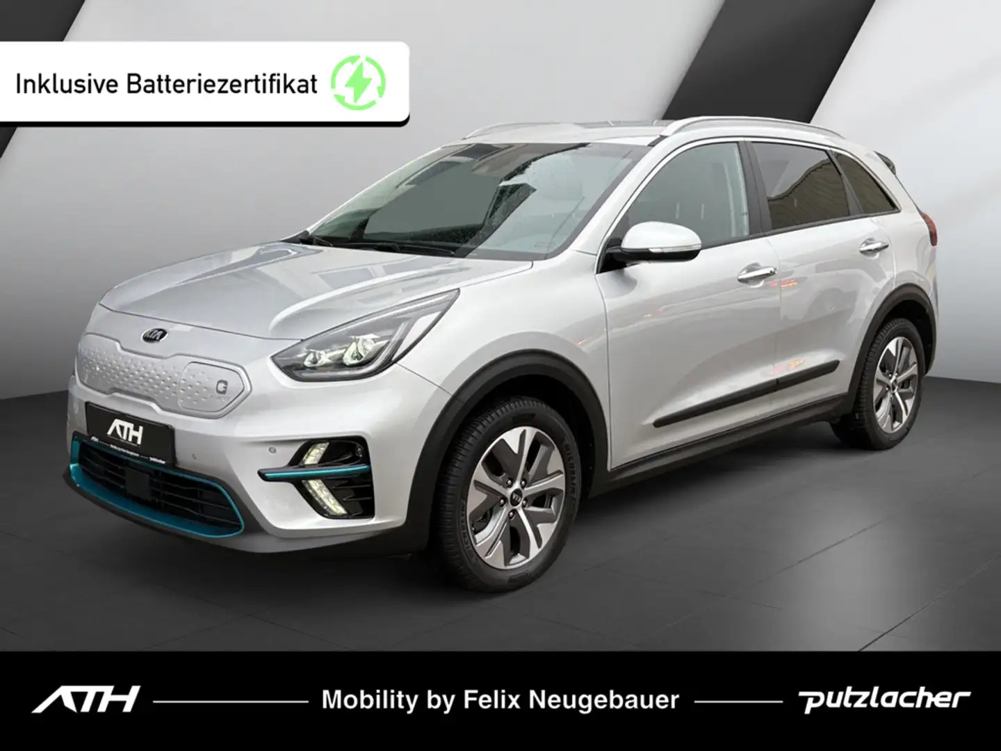 Kia e-Niro Spirit 64 kWh Zilver - 1