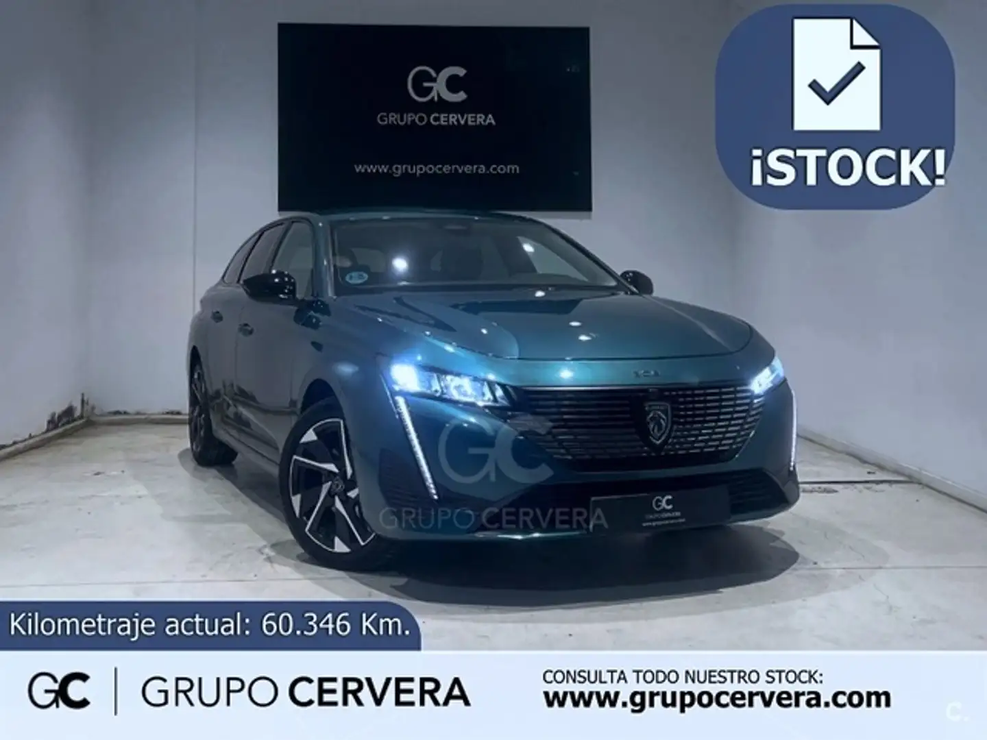 Peugeot 308 1.5 BlueHDi S&S Allure Pack EAT8 130 Vert - 1