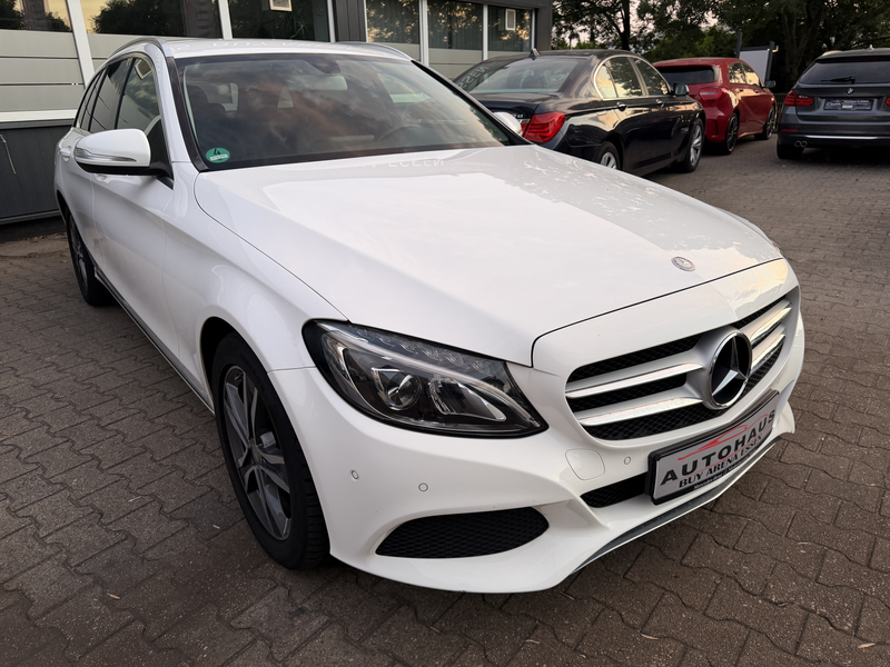 Mercedes-Benz C 200 T BlueTec/d Avantgarde 7G-TRONIC 1.Hand Top Gepeflegt Weiss — photo 14