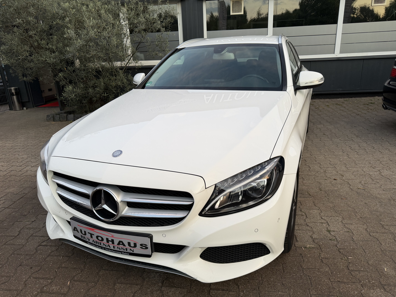 Mercedes-Benz C 200 T BlueTec/d Avantgarde 7G-TRONIC 1.Hand Top Gepeflegt Weiss