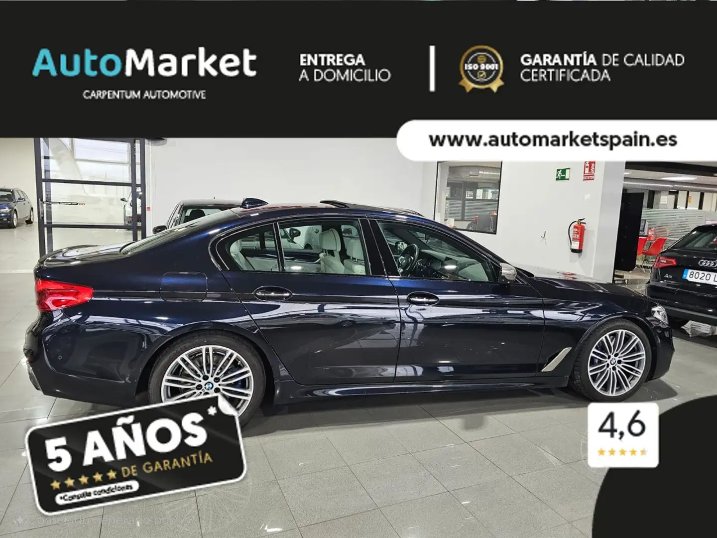 BMW 550 M550iA xDrive Синий - 2