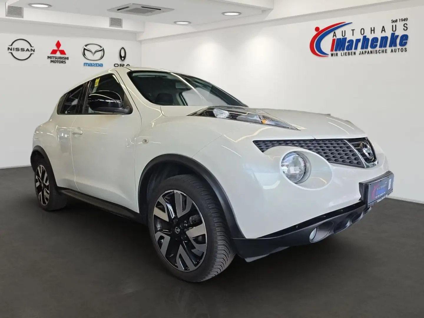 Nissan Juke 1.6 n-tec Weiß - 2