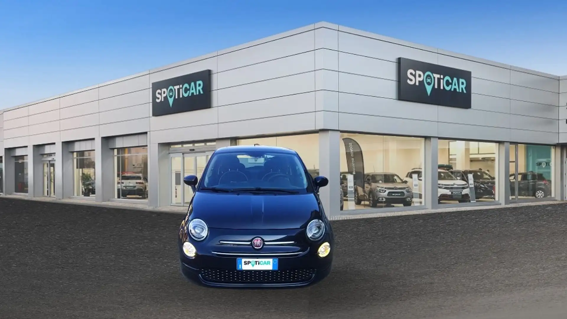 Fiat 500 1.2  Lounge Schwarz - 2