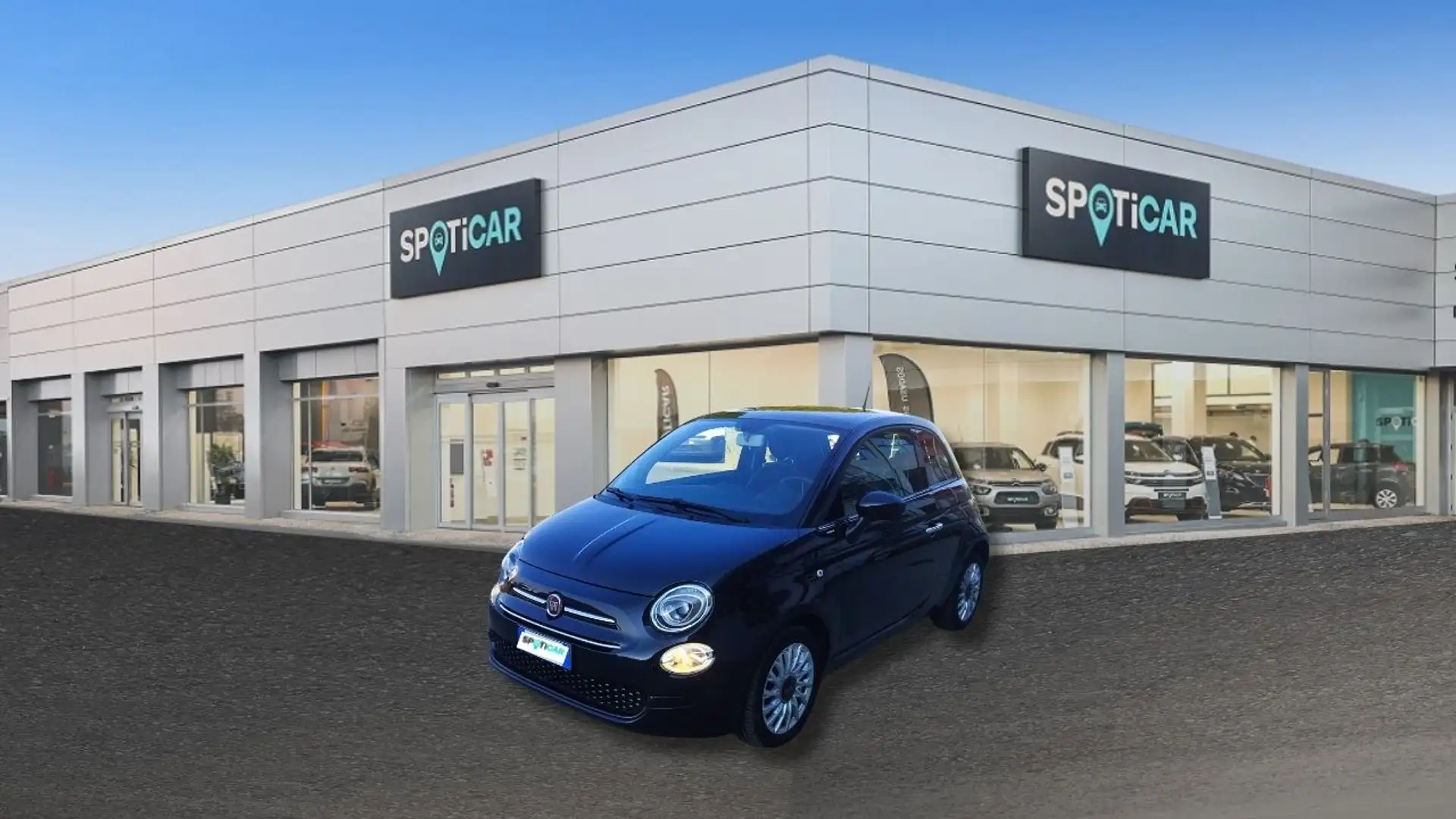 Fiat 500 1.2  Lounge Schwarz - 1