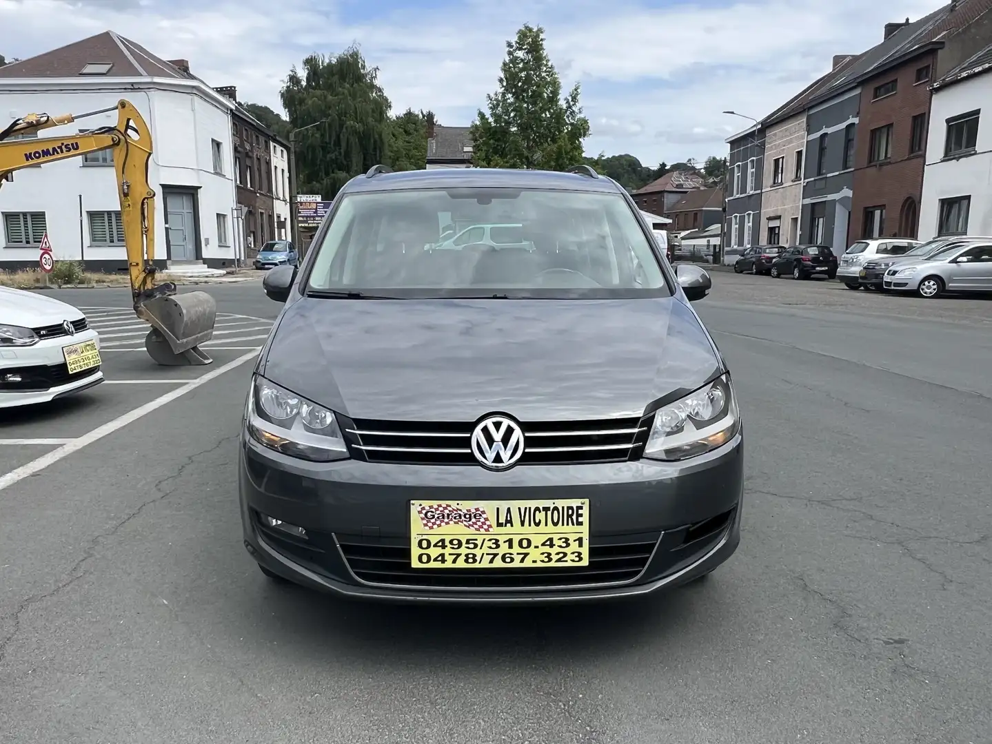 Volkswagen Sharan 2.0 CR TDi Comfortline 7 PLaces Grijs - 1