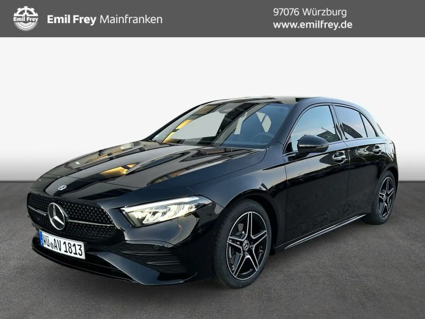 Mercedes-Benz A 180 A-Klasse Schwarz - 1