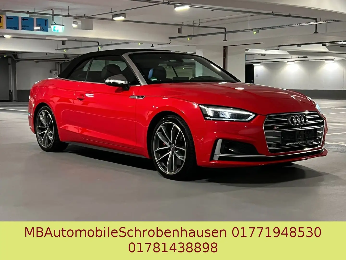 Audi S5 Cabriolet 3.0 TFSI quattro Rot - 1