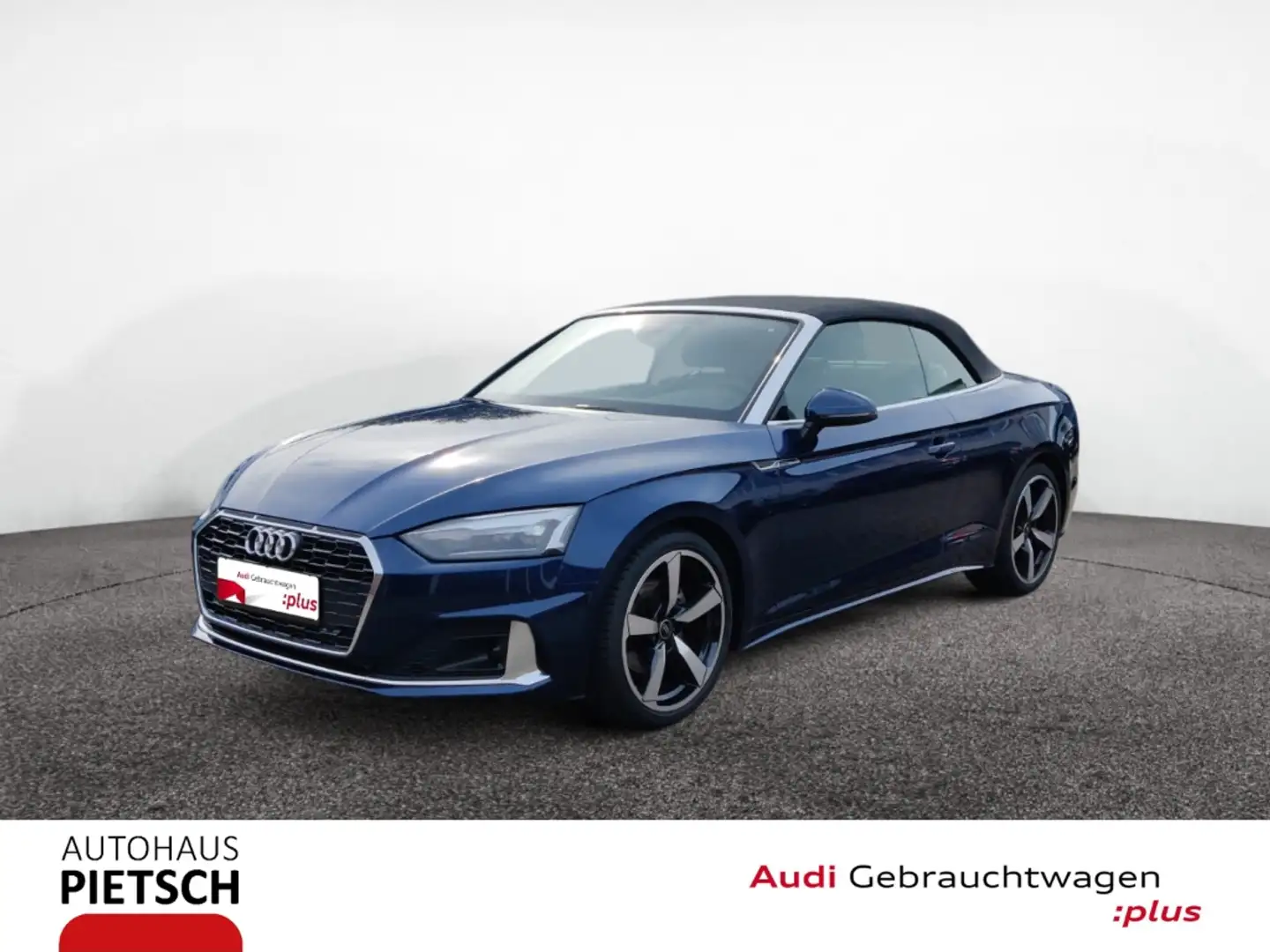 Audi A5 Cabriolet 35 TFSI Advanced Navi AHK Keyless Blau - 1